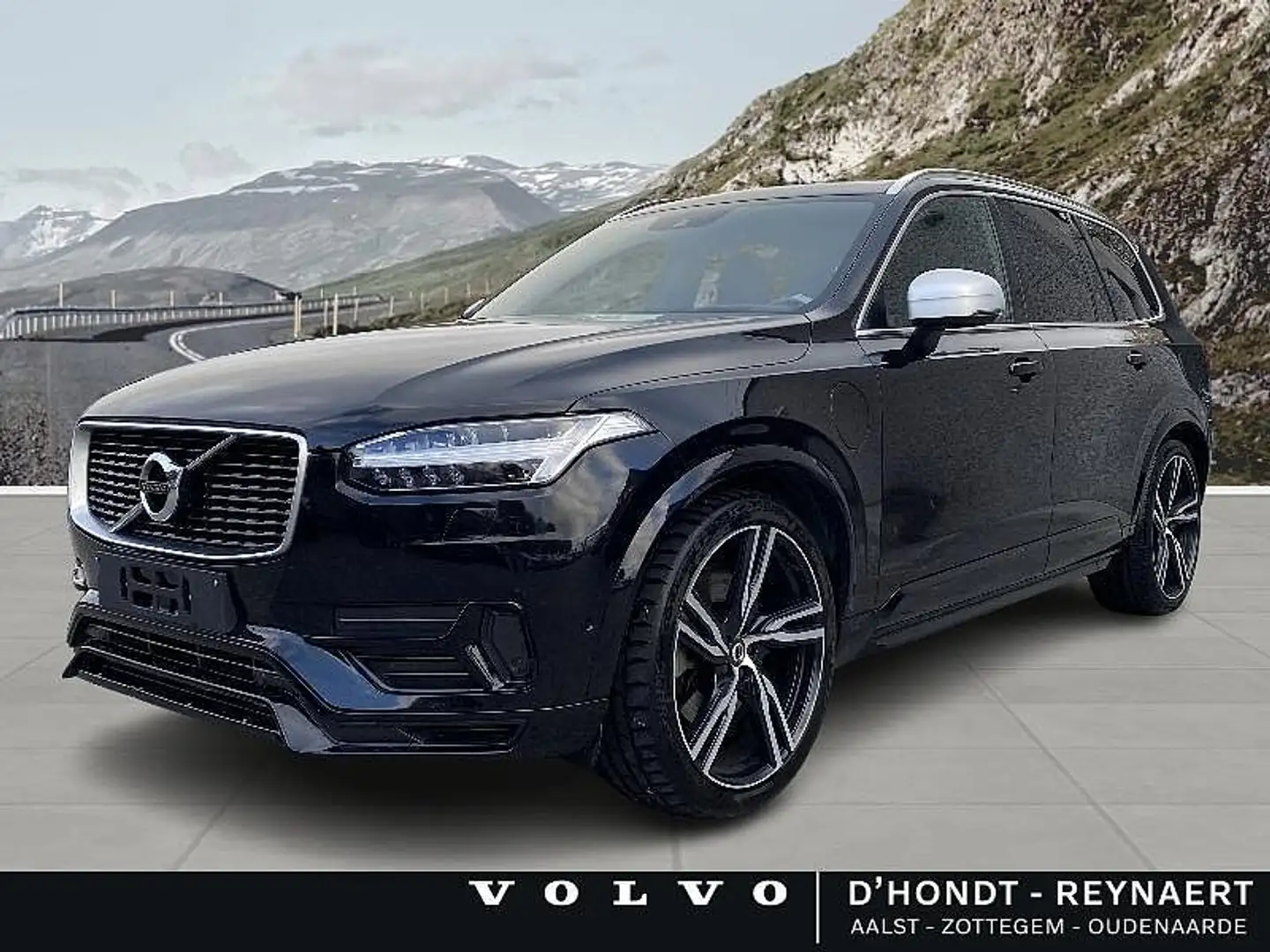 Volvo XC90 R-Design T8 Twin Engine Zwart - 1