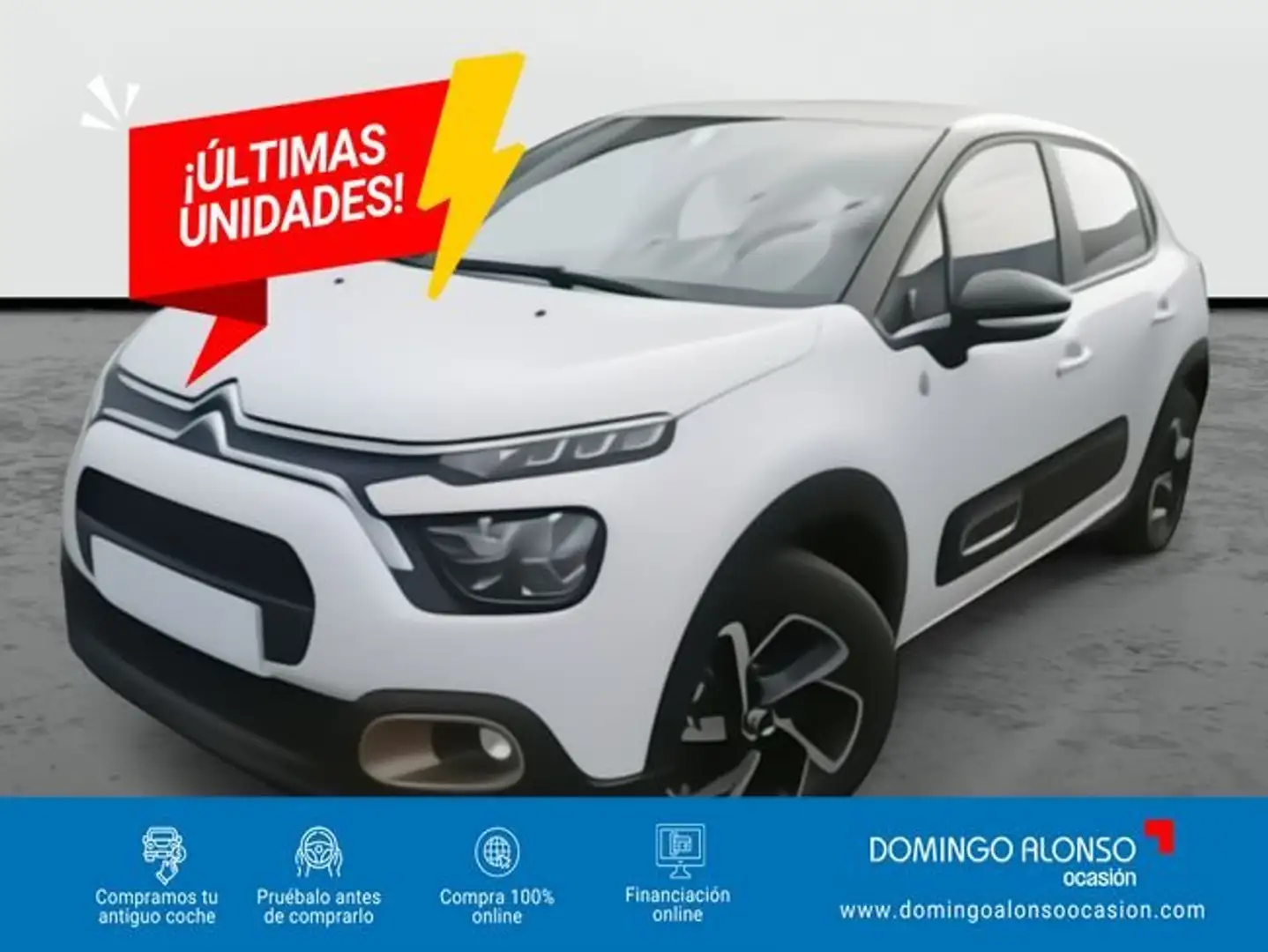 Citroen C3 PureTech 60KW (83CV) C-Series Blanco - 1