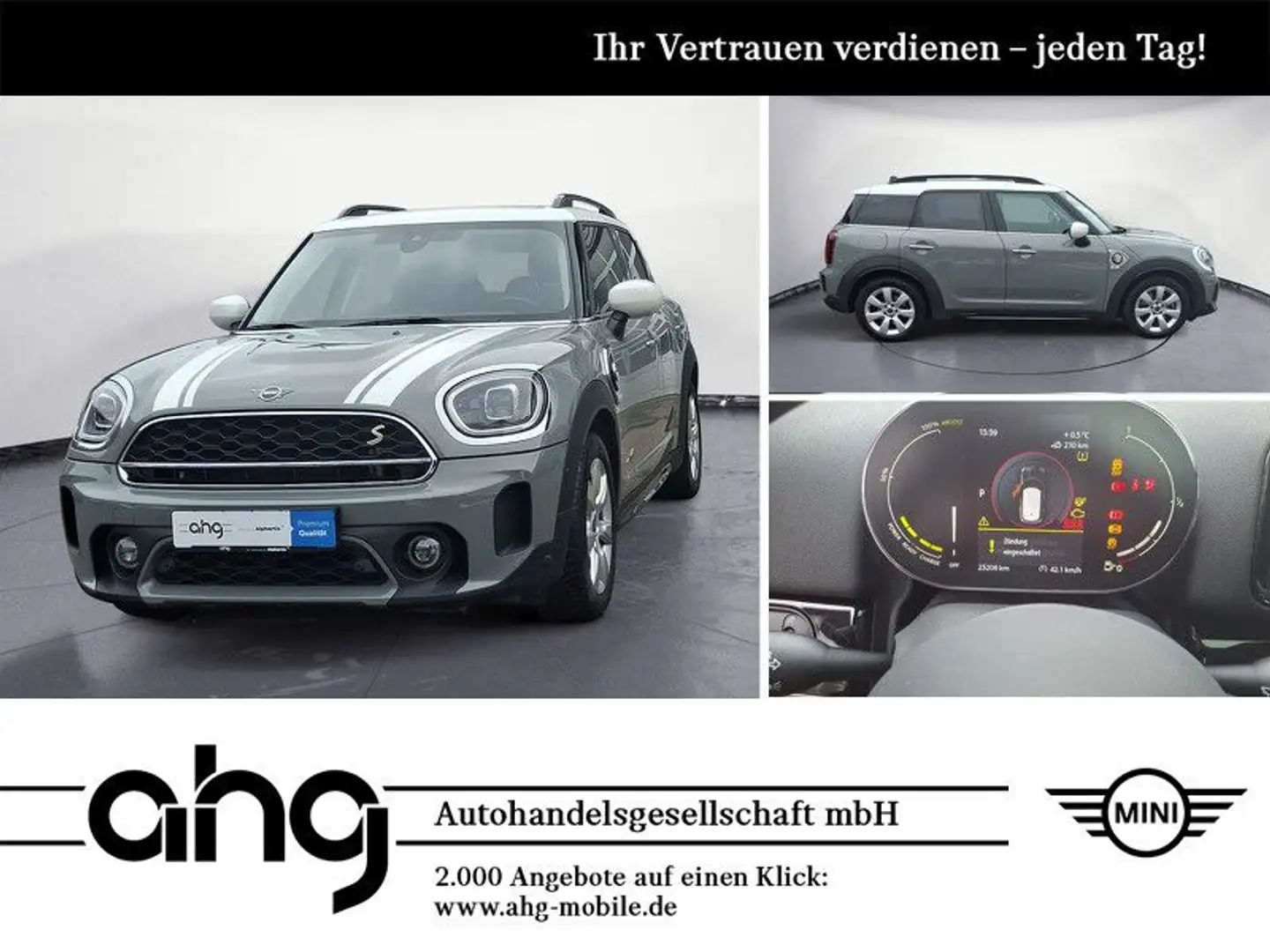 MINI Cooper E Countryman Cooper SE ALL4 Essential Trim Aut. Grigio - 1
