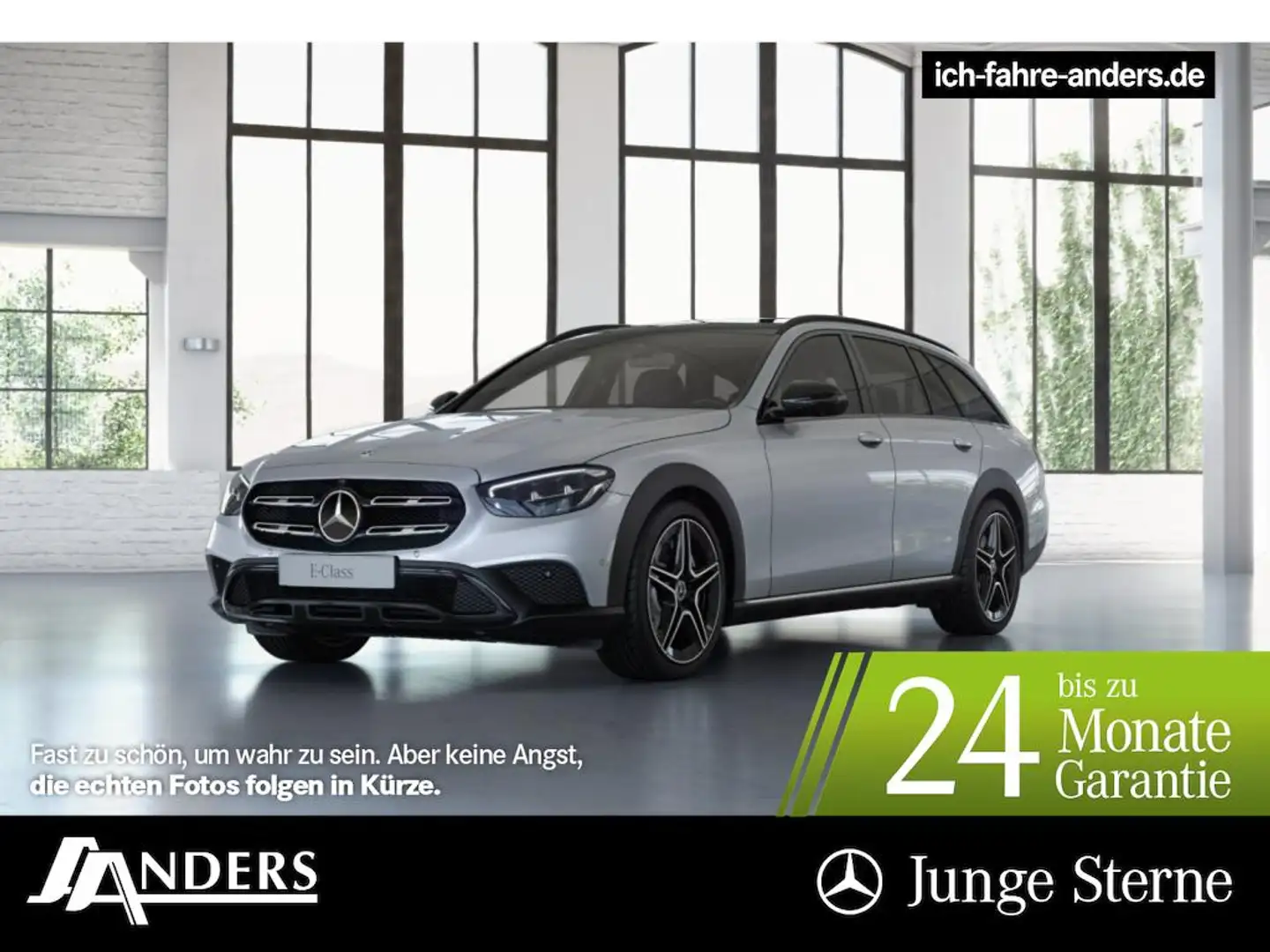 Mercedes-Benz E 450 4M T All-Terrain AMG+MBUX+Night+LED+Pan+36 Silber - 1