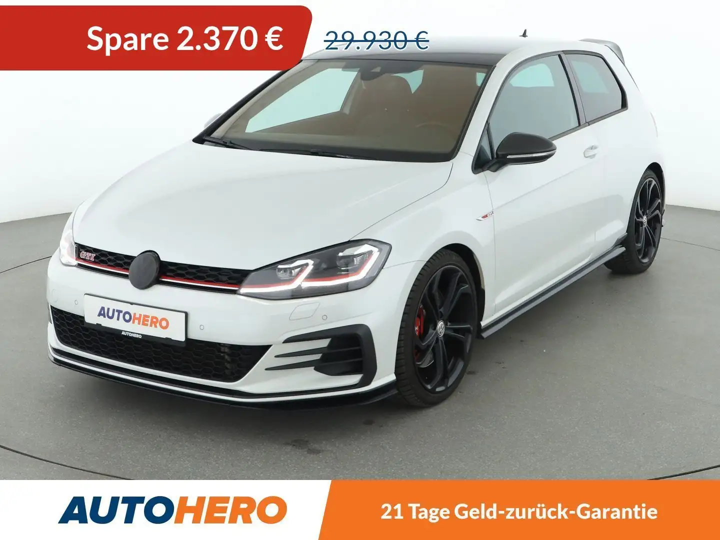 Volkswagen Golf GTI 2.0 TSI GTI TCR Aut.*NAVI*LED*ACC*PDC* Weiß - 1