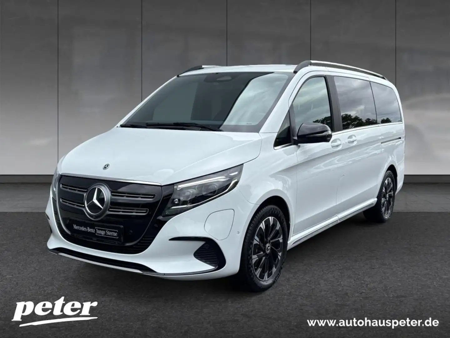Mercedes-Benz EQV 300 AVANTGARDE Lang Multibeam/AIRMATIC Blanc - 1