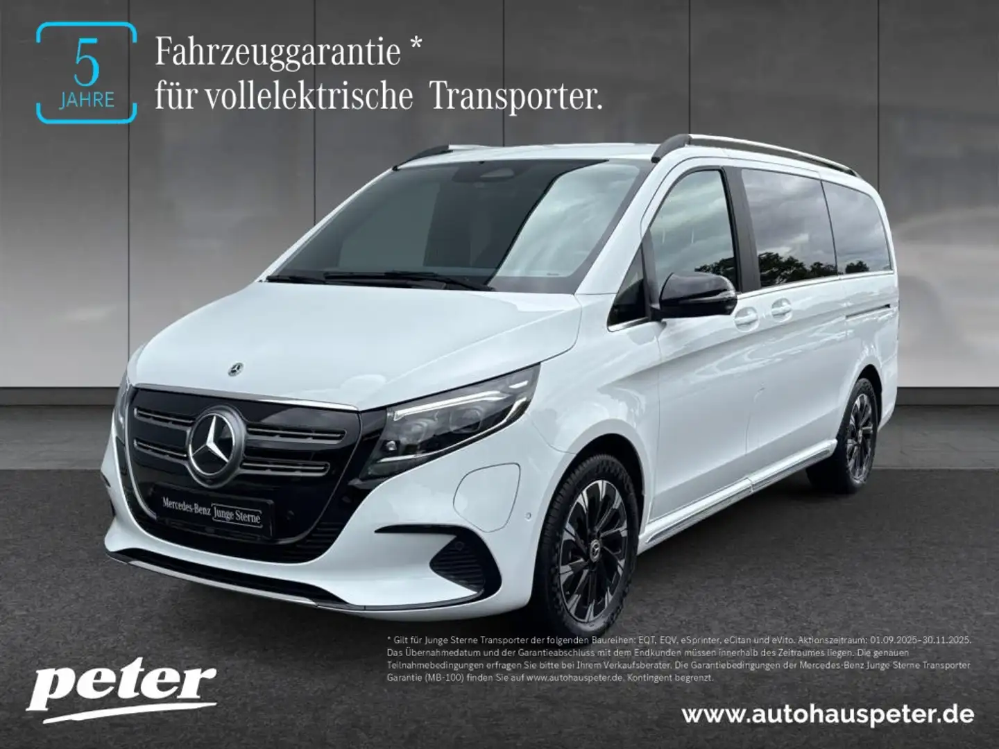 Mercedes-Benz EQV 300 AVANTGARDE Lang Multibeam/AIRMATIC Weiß - 1