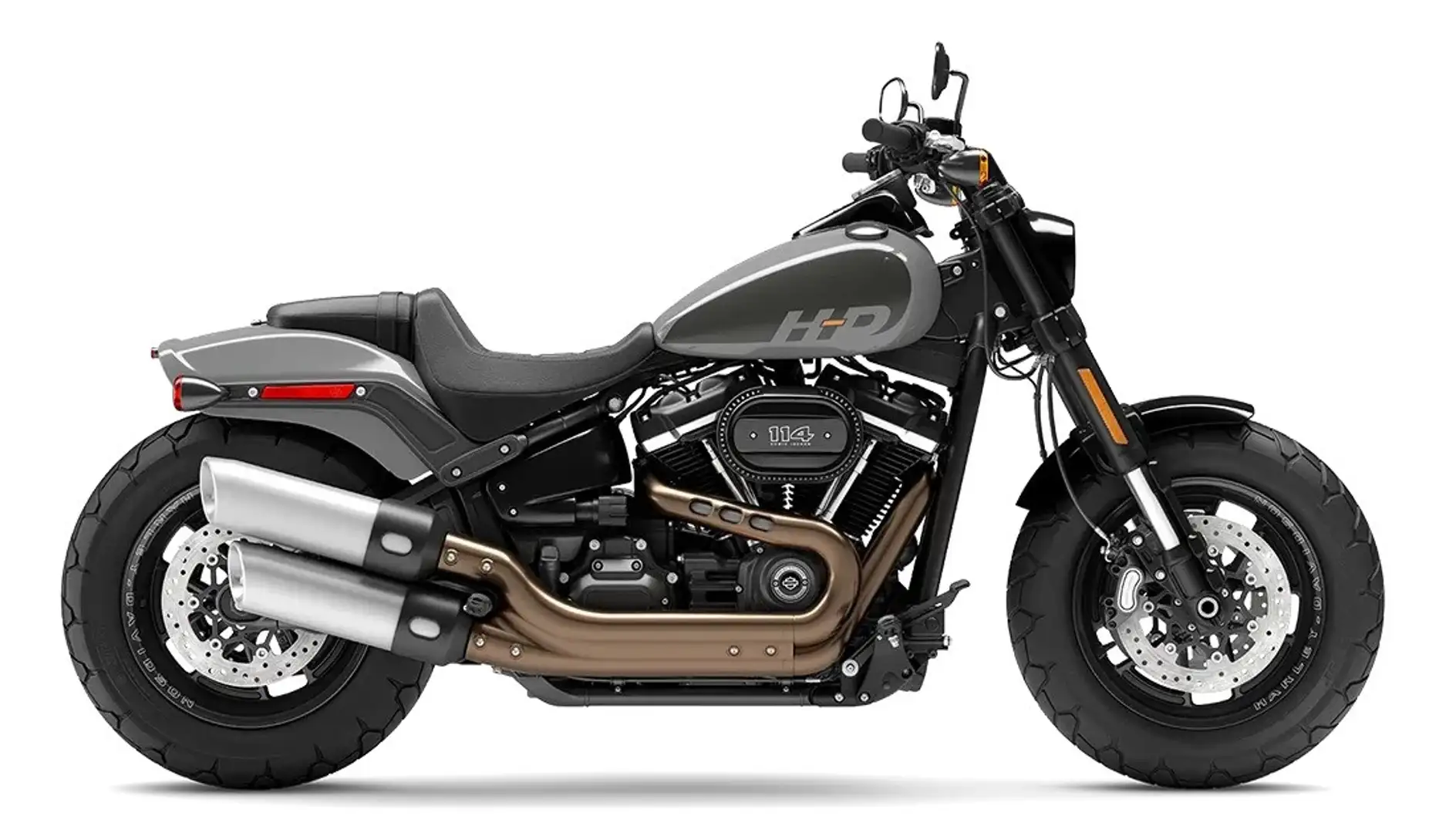 Harley-Davidson Fat Bob SOFTAIL FXFBS 114 Gri - 1