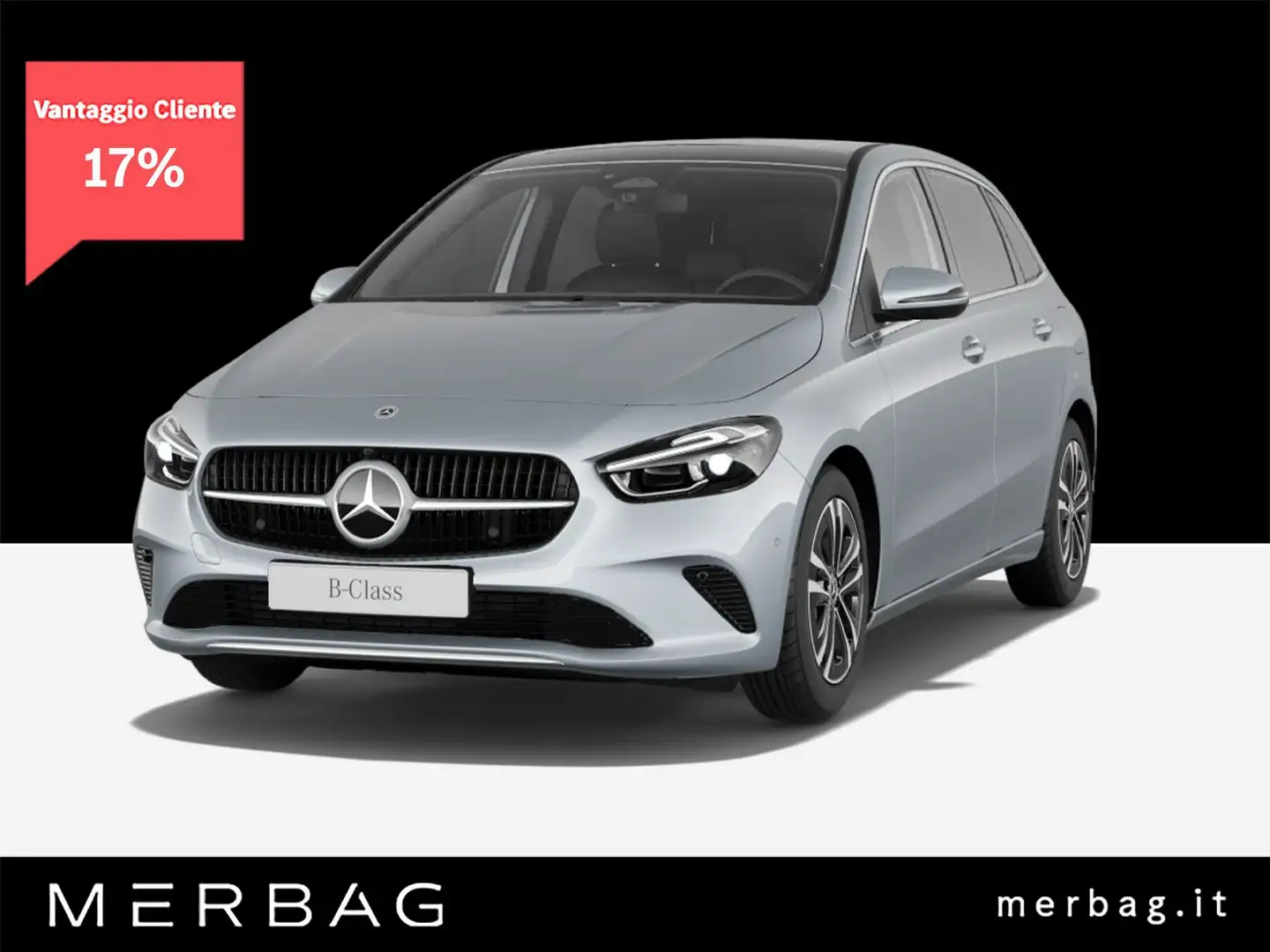 Mercedes-Benz B 180 d Automatic Advanced Progressive Argento - 1