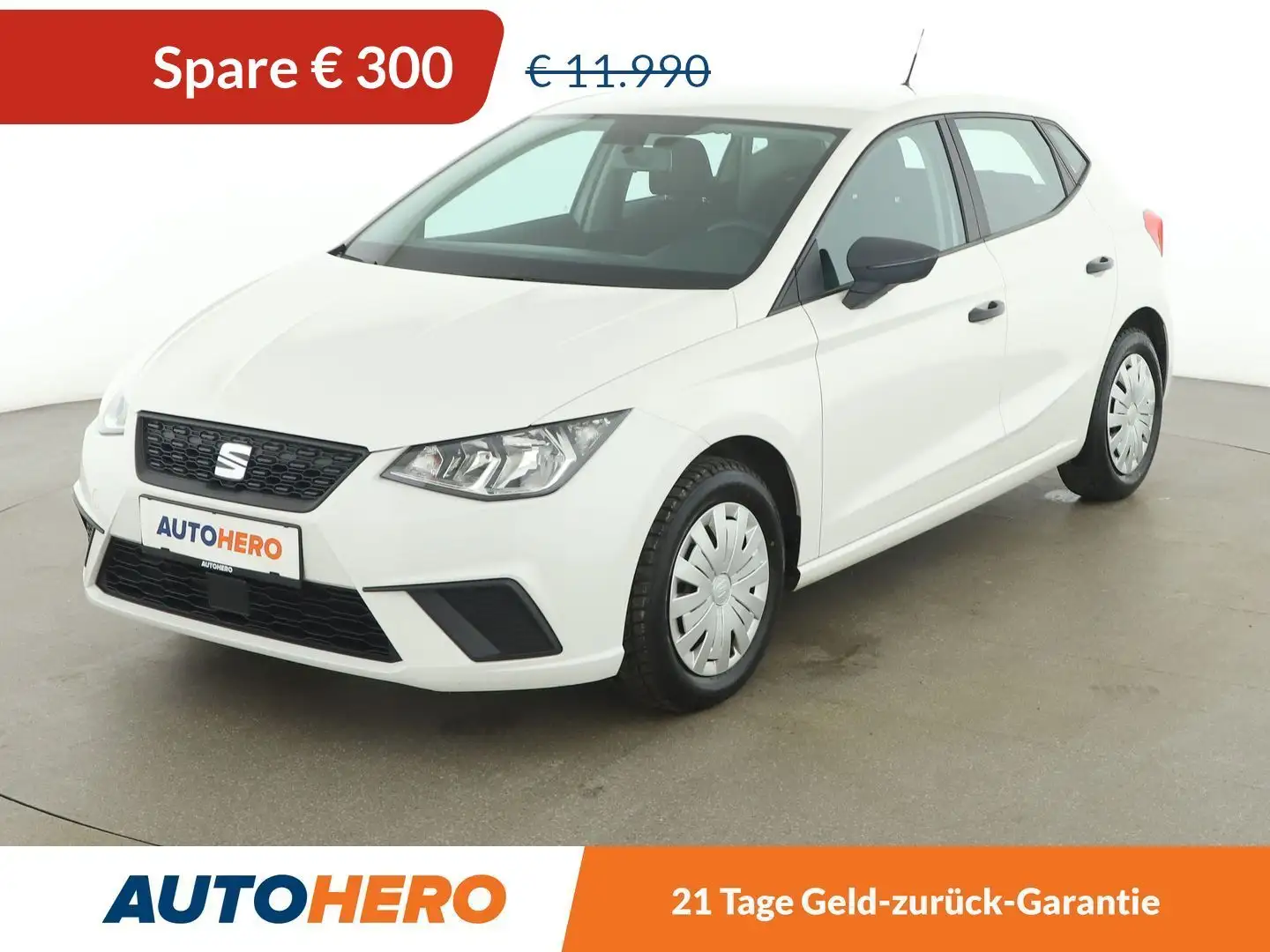 SEAT Ibiza 1.0 Reference FastLane *BT*LIMITER*KLIMA* Weiß - 1