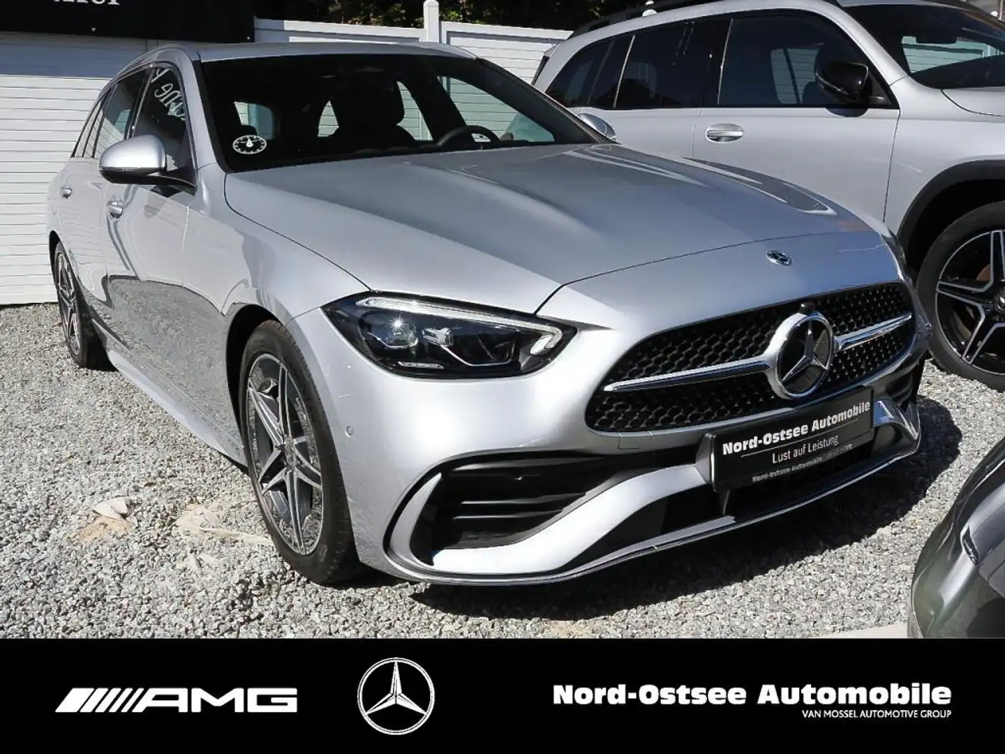 Mercedes-Benz C 220 T d  KAMERA DISTRO LED Sitzheizung KEYLESS Silber - 2