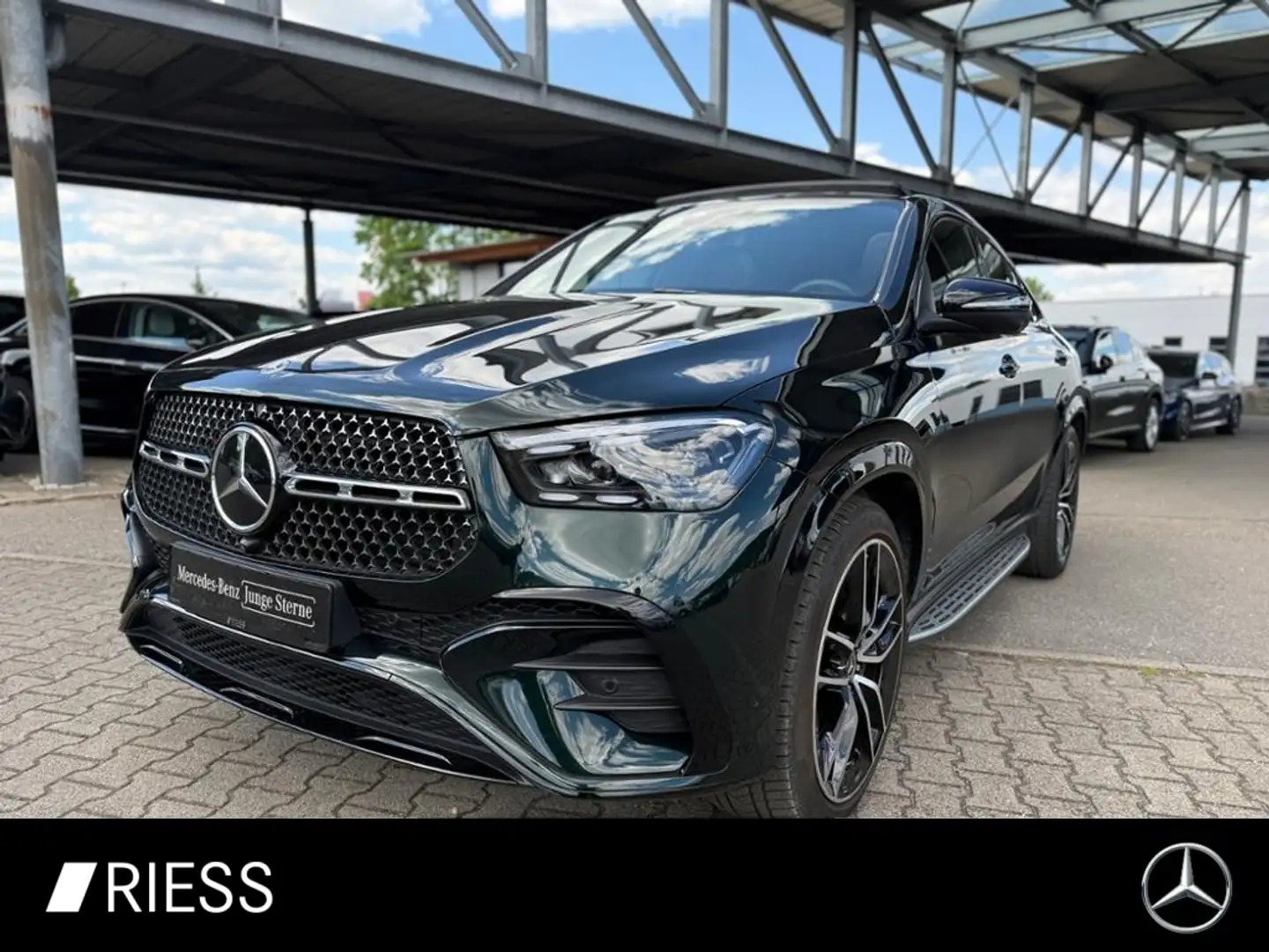 Mercedes-Benz GLE 450 d 4M Cp  AMG Sport Night Distr AHK Pano HUD 22" Verde - 1