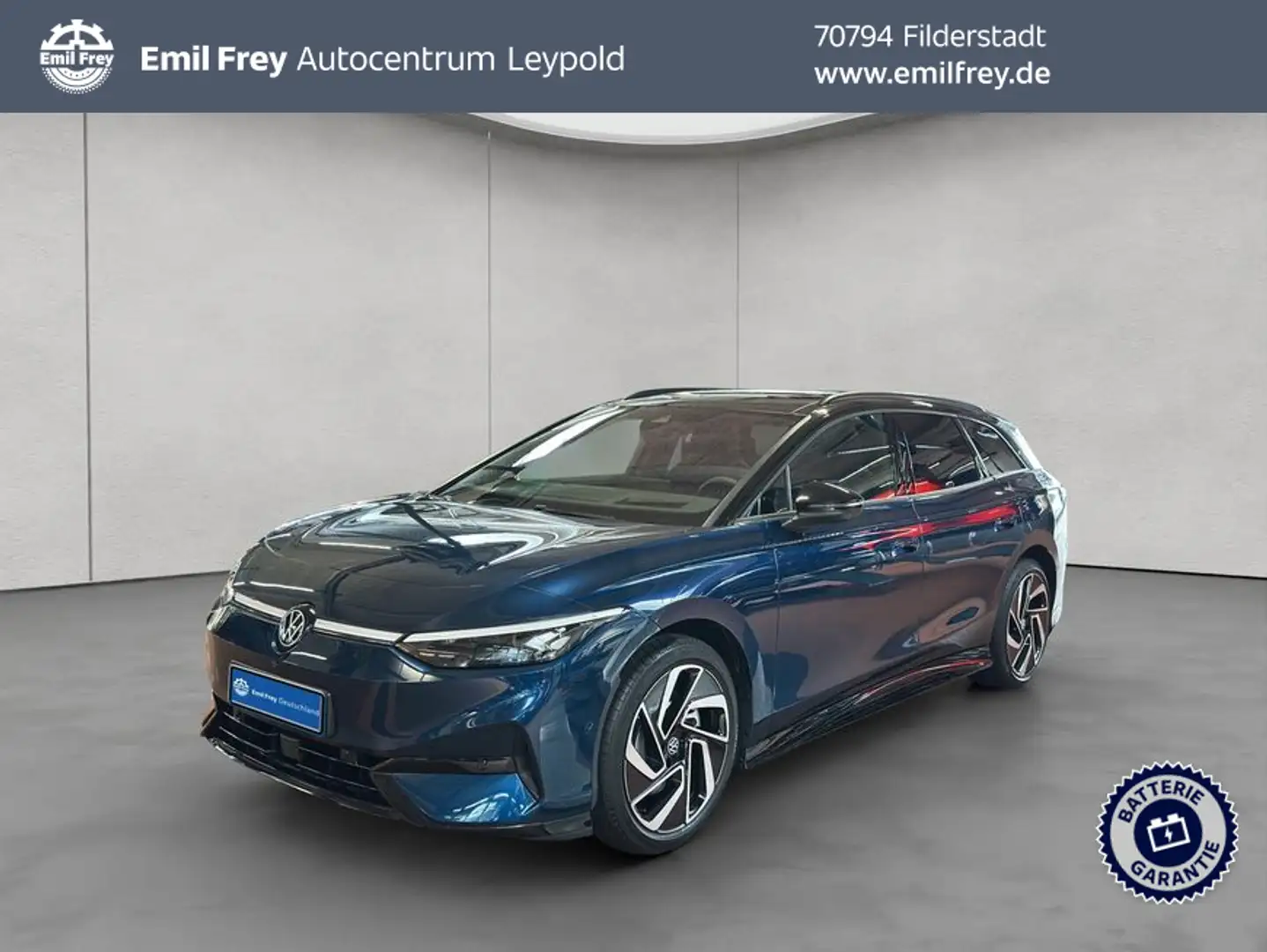 Volkswagen ID.7 Tourer Pro AHK IQ Drive Blau - 1