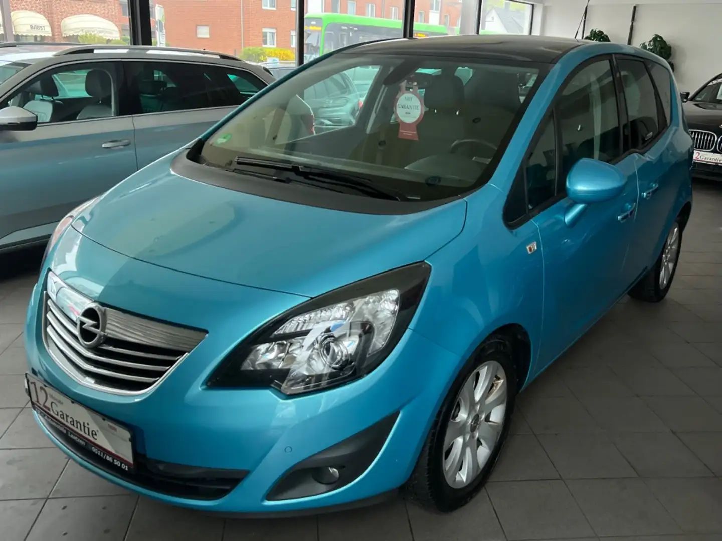Opel Meriva Innovation Panorama~Leder~1Hd~SHZ~PDC~AHK Blau - 2