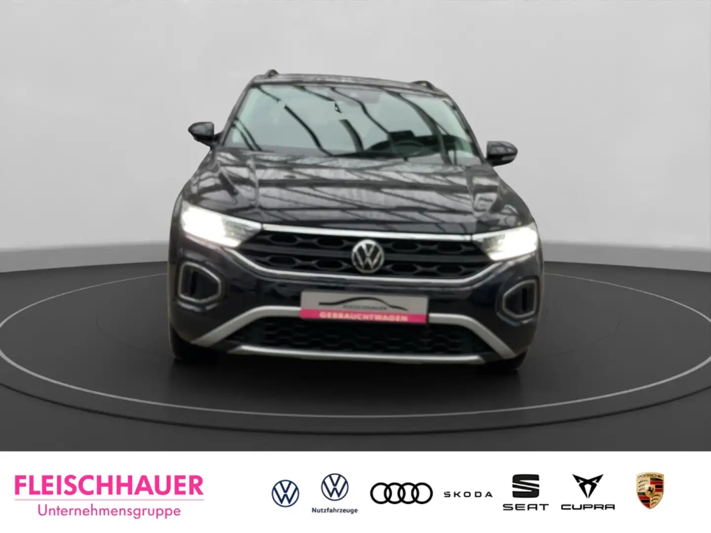 Volkswagen T-Roc 1.0 TSI Digitales Cockpit LED ACC Apple CarPlay Kl Schwarz - 2