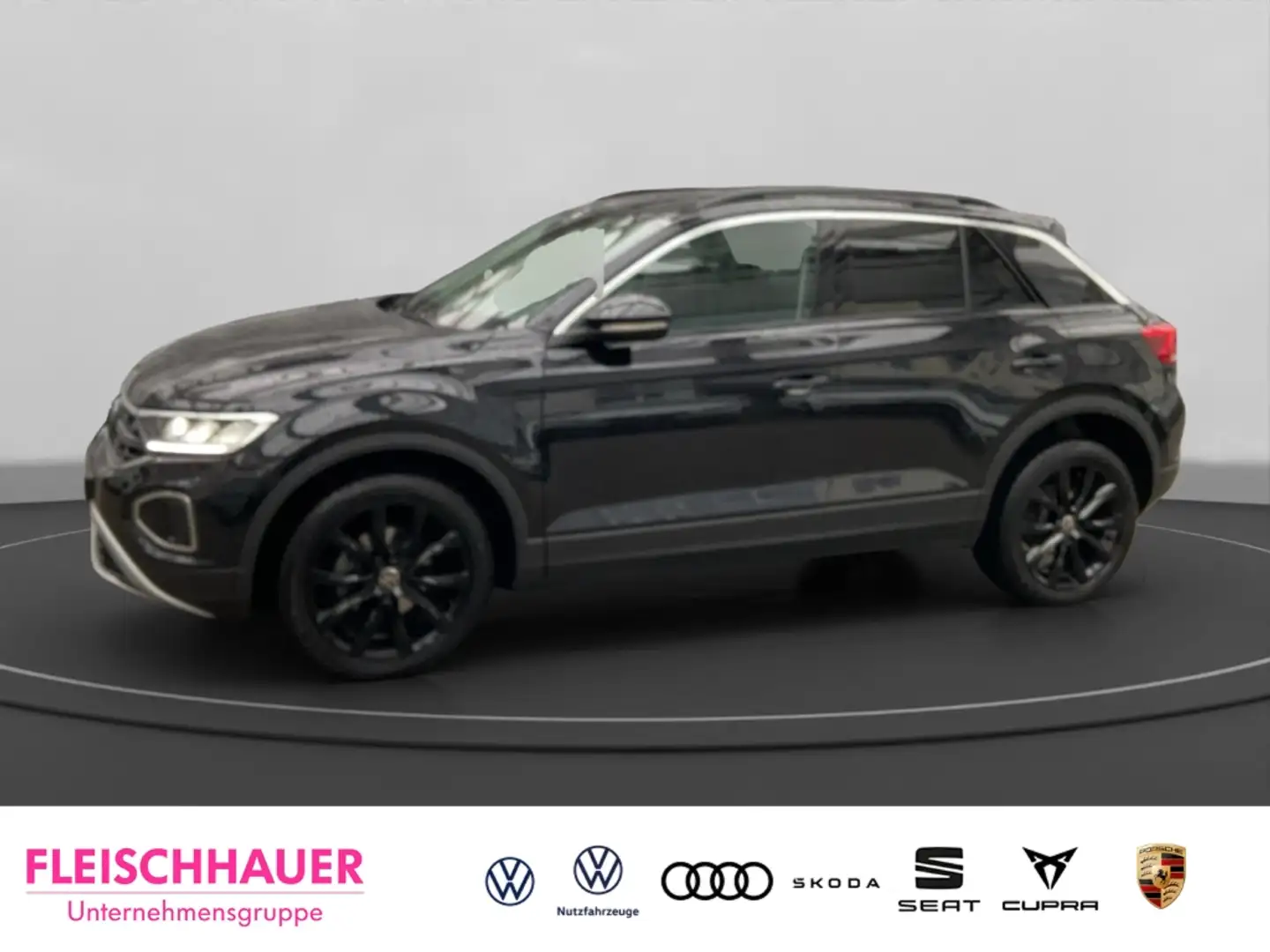 Volkswagen T-Roc 1.0 TSI Digitales Cockpit LED ACC Apple CarPlay Kl Schwarz - 1