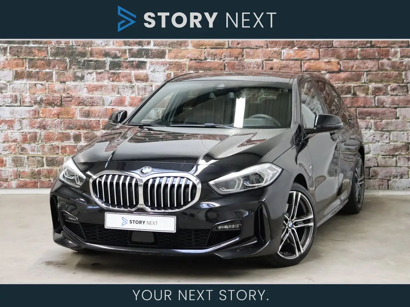 BMW 118 1 Serie 118i Executive M Sport Pakket Automaat / L Noir - 1