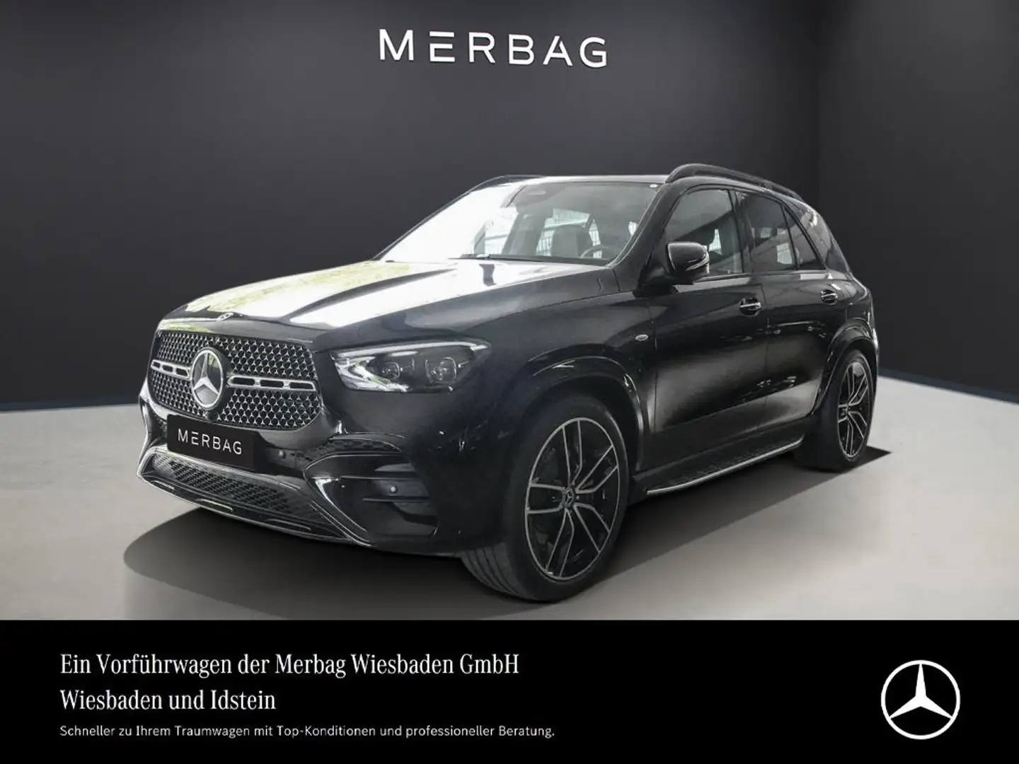 Mercedes-Benz GLE 350 AMG-NIGHT-DISTRONIC-PANO-AHK-UVP 114.000,- Black - 1