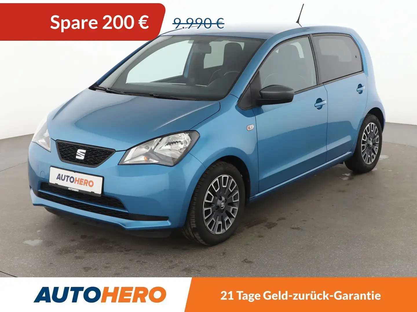 SEAT Mii 1.0 Chic*SHZ*KLIMA*GARANTIE* Blau - 1