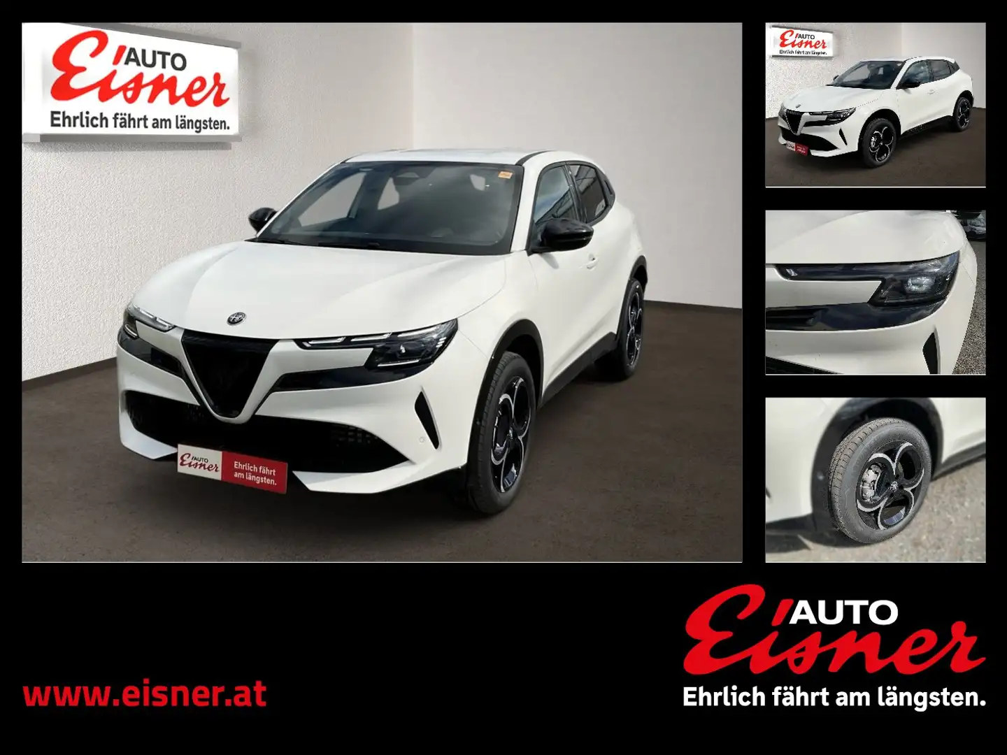 Alfa Romeo Junior 1.2 VGT Ibrida 48V- W Ti AUT Kam. KeyLess Schwarz - 1