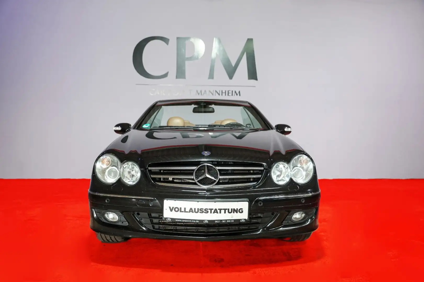 Mercedes-Benz CLK 200 Kompressor | Cabrio | Leder | Navi | Top Noir - 2