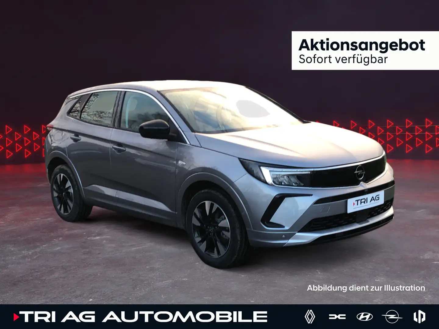 Opel Grandland Design+Tech Einparkkamera Navi Klimaut Argent - 1