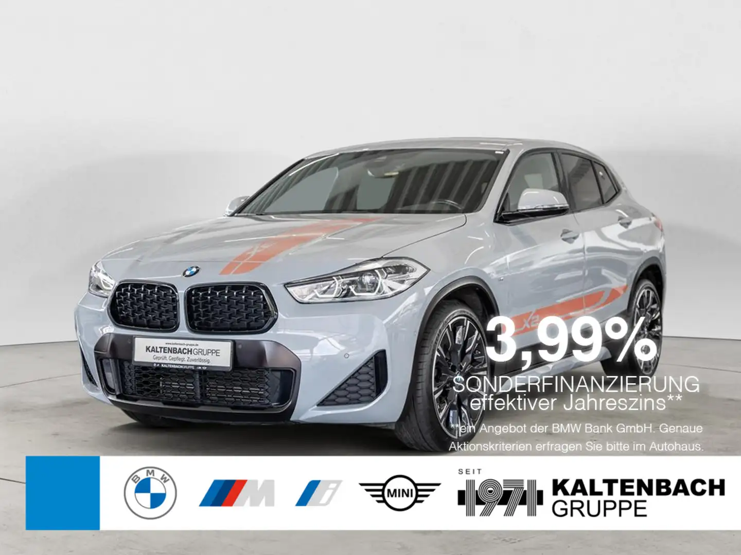 BMW X2 sDrive 18i AHK LED NAVI SHZ Edition M-Mesh Grau - 1
