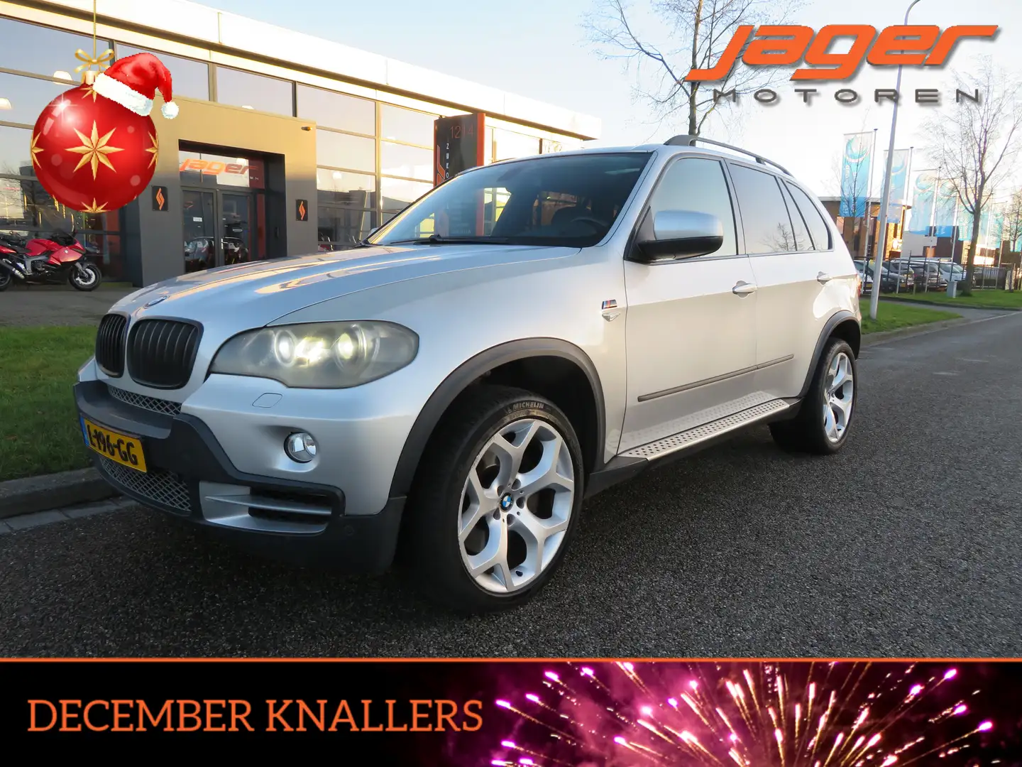 BMW X5 4.8I M-PAKKET AUT. LEDER LP FULL Zilver - 1