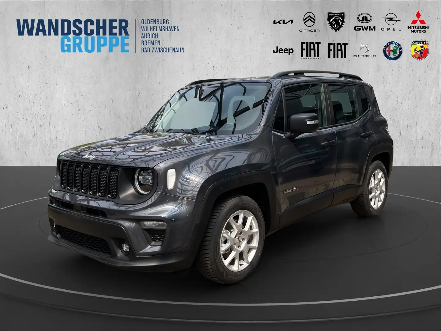 Jeep Renegade Altitude 1.5 MultiAir *Kamera*SHZ*Isofix Grau - 1
