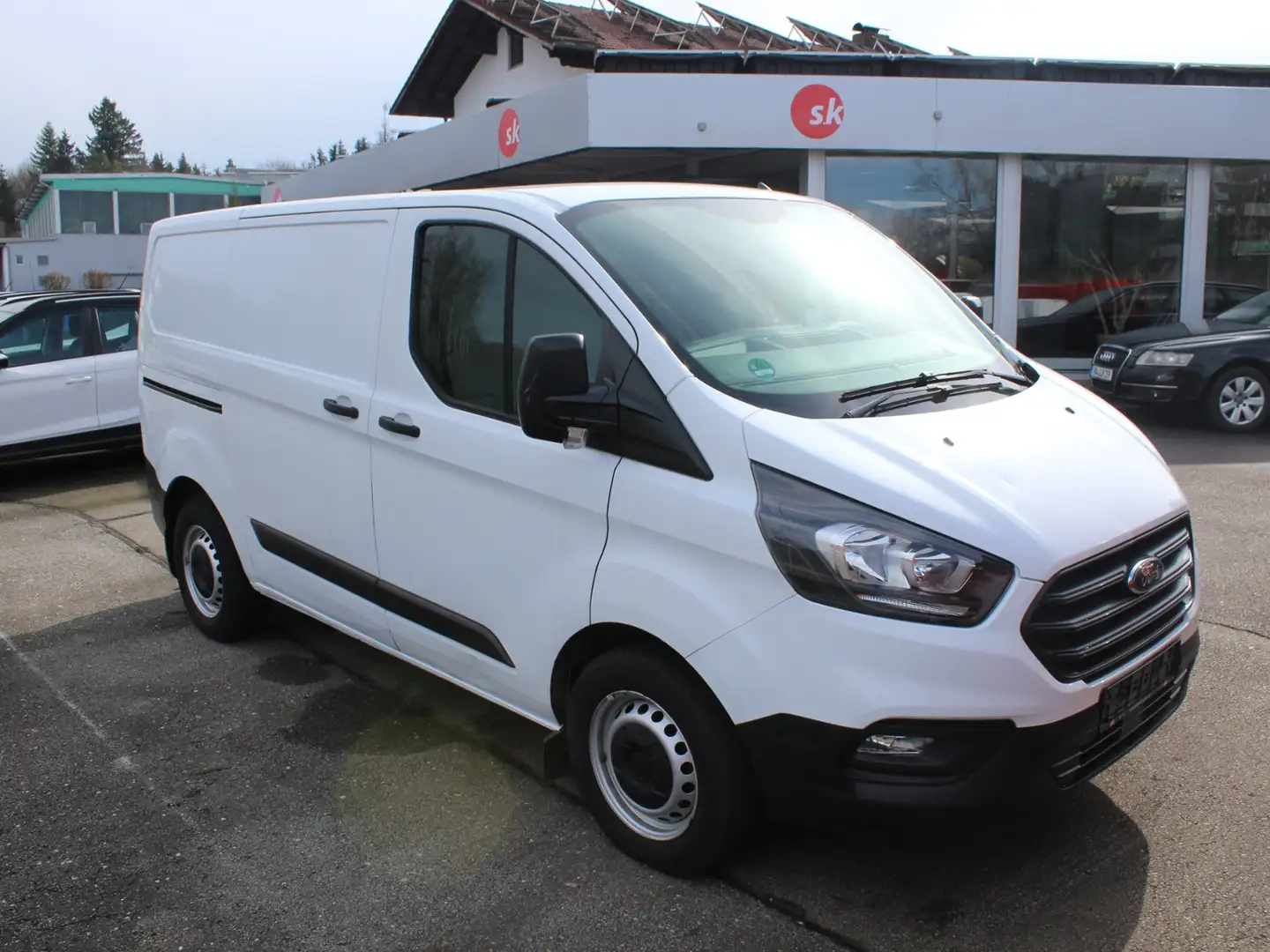 Ford Transit Custom Kasten 320 KLIMA PDC Blanc - 2
