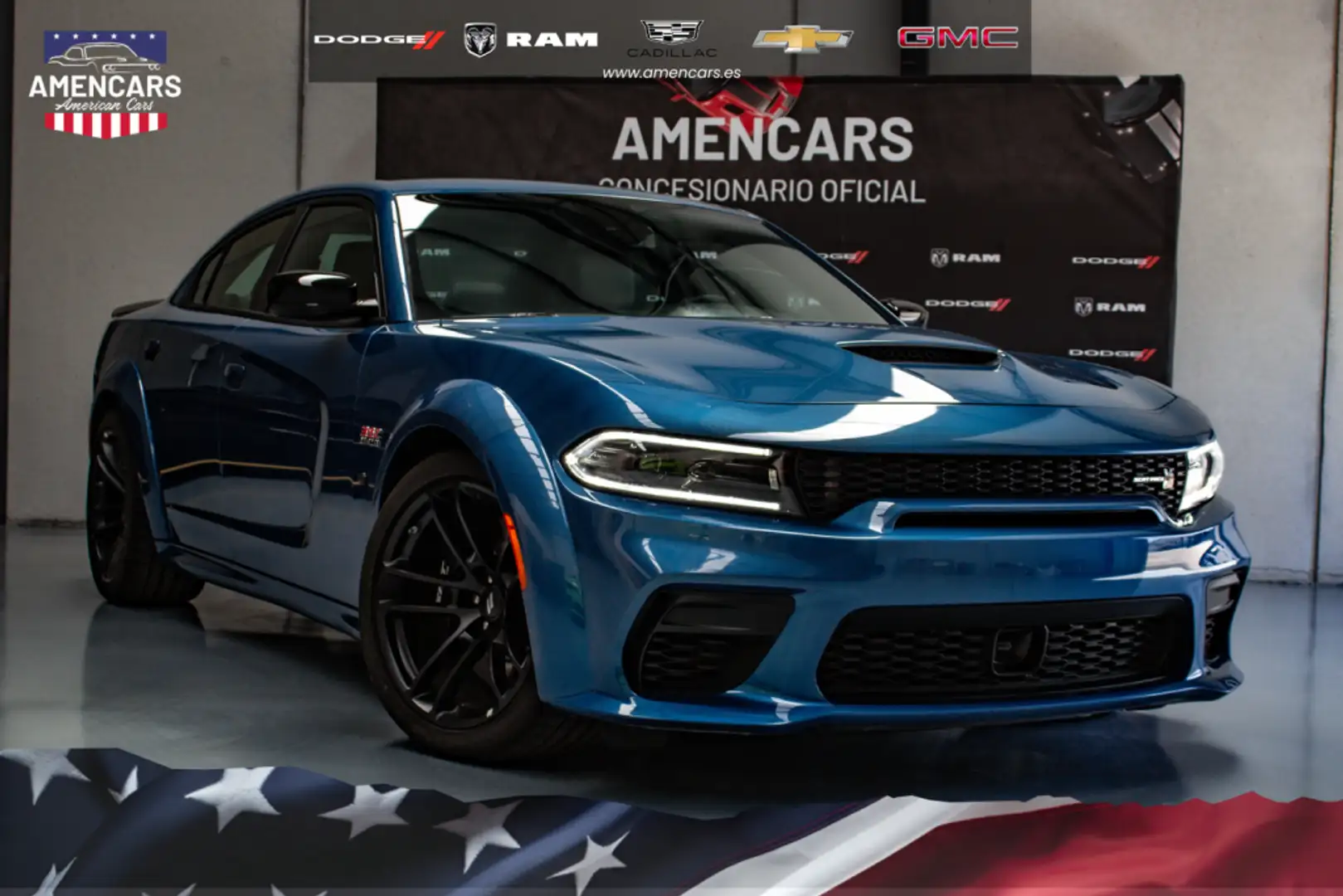 Dodge Charger R/T Scat Pack Widebody 6.4 V8 SRT HEMI Azul - 2