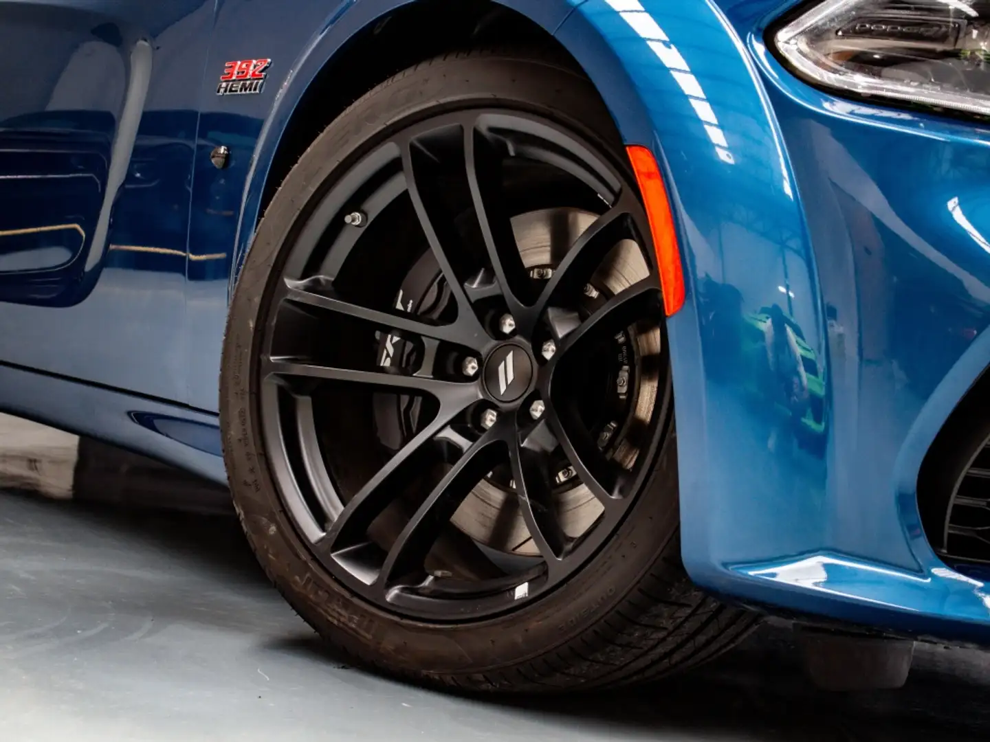 Dodge Charger R/T Scat Pack Widebody 6.4 V8 SRT HEMI Blau - 2