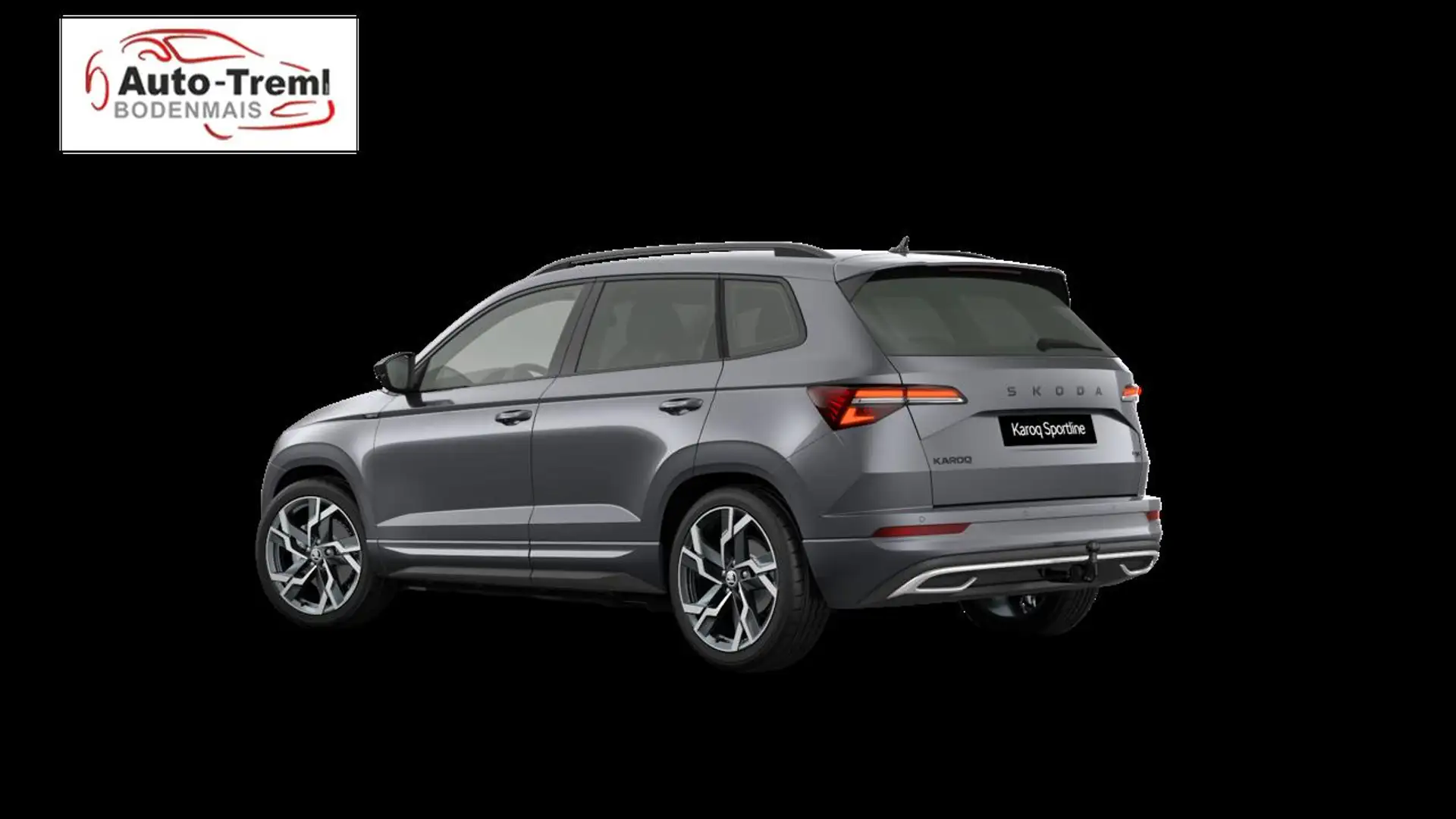 Skoda Karoq Sportline 2.0 TSI DSG 190 PS 4x4 5JG AHK Navi 1... Gris - 2