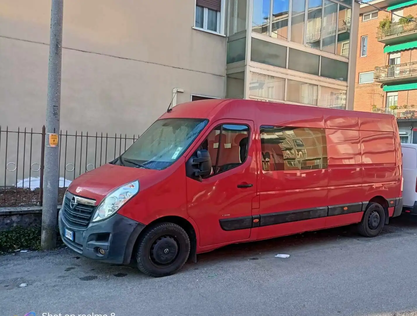 Opel Movano Red - 1