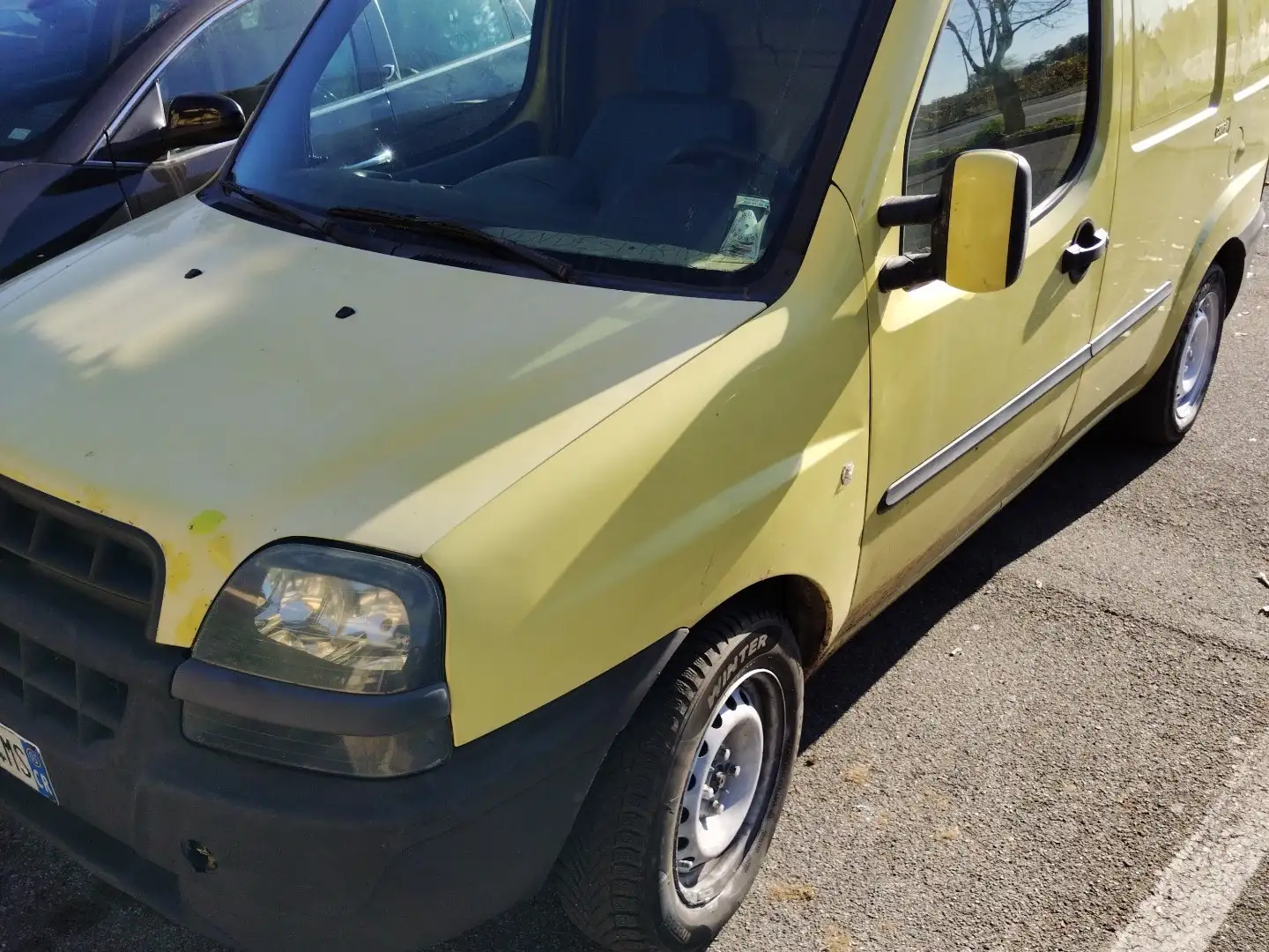 Fiat Doblo 1.3 mjt cargo auto carro Żółty - 1