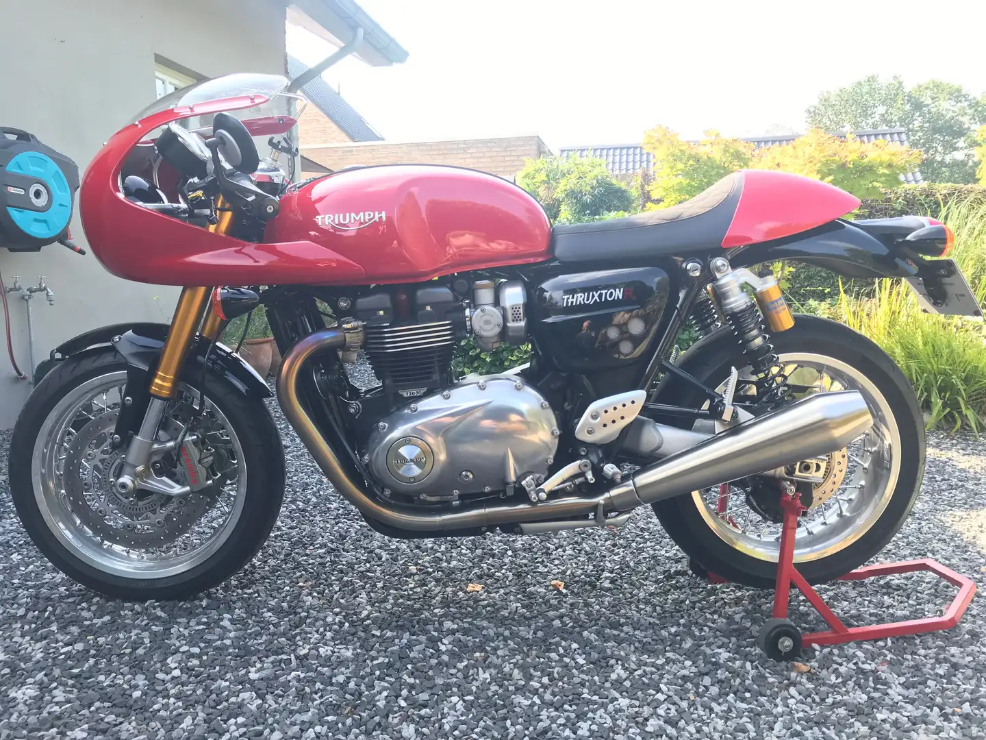 Triumph Thruxton 1200 R Rouge - 1