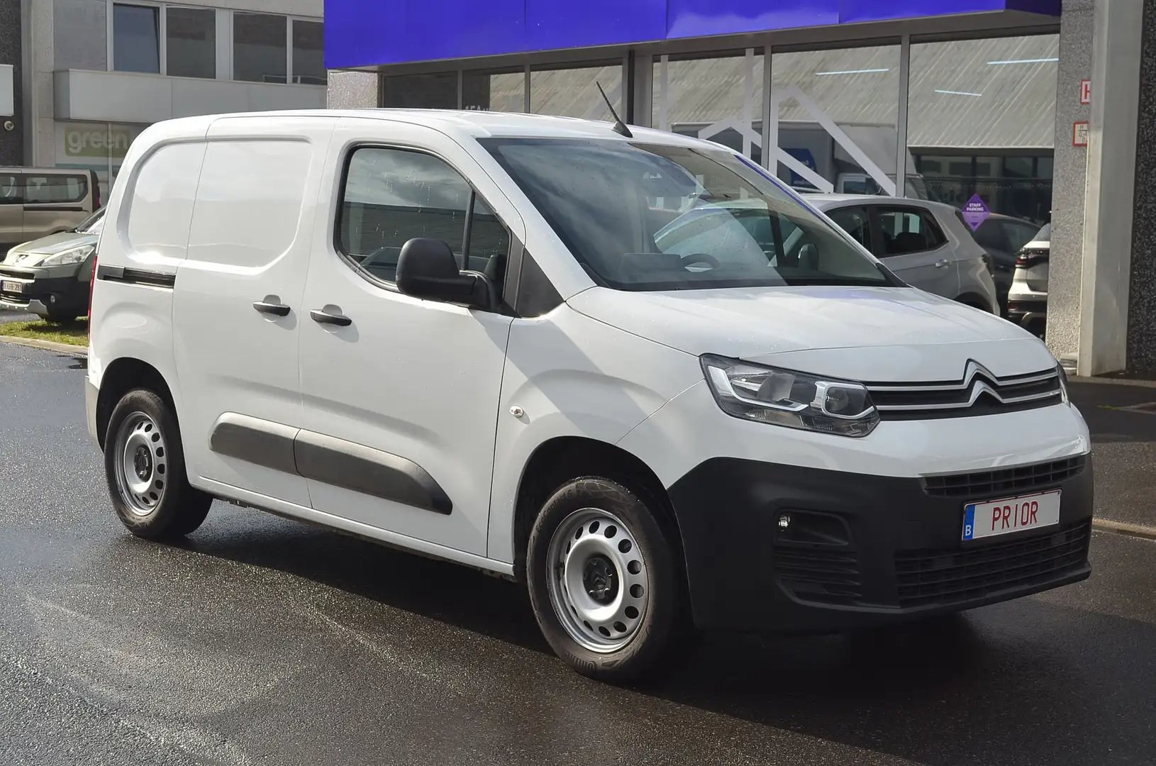 Citroen Berlingo (€13.926 ex BTW) 3-zit 1.5 HDi EAT8 EURO6d Blanc - 1