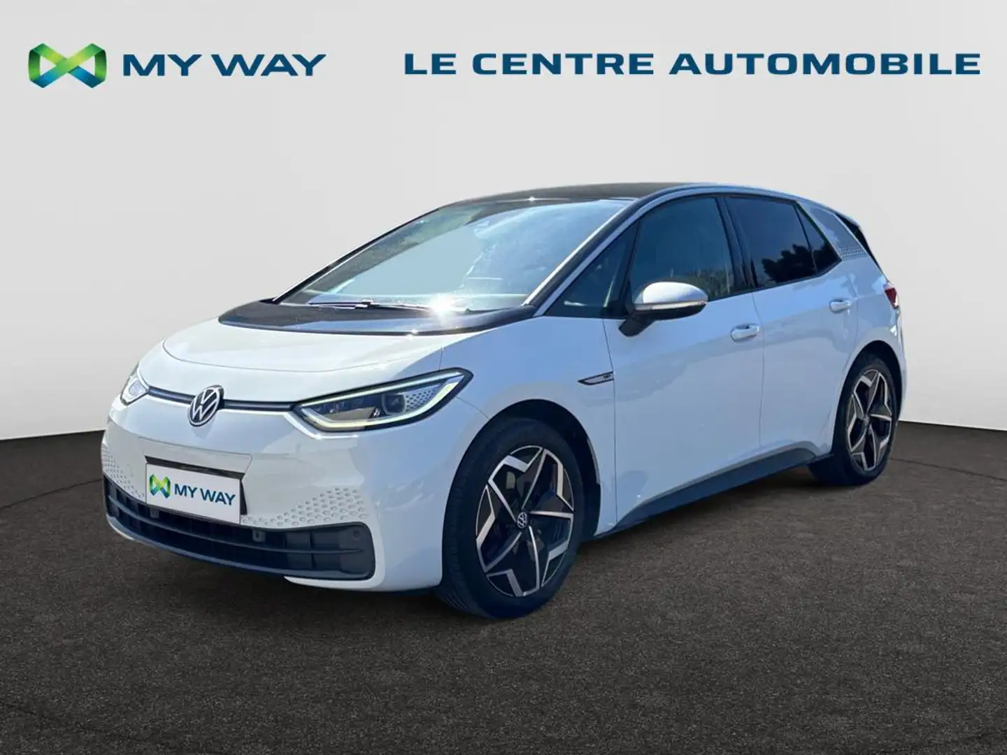 Volkswagen ID.3 Pro 1ST PLUS 58 kWh 150 kW (204 ch) 1 vitesses Fehér - 1