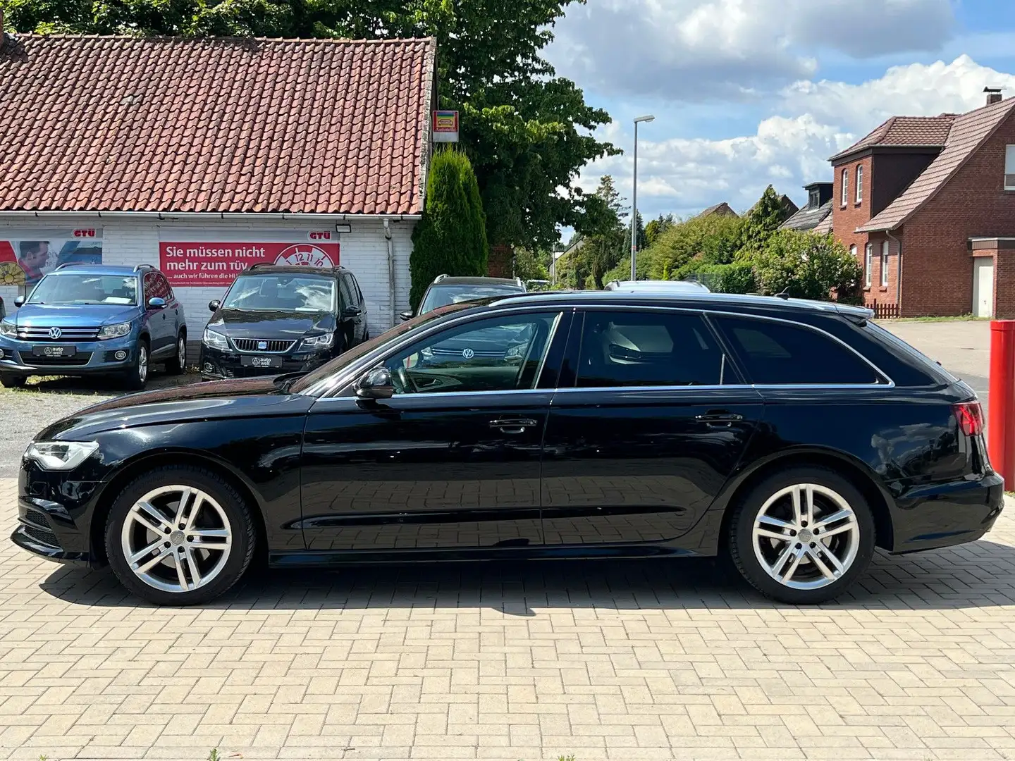 Audi A6 Avant 2.0 TDI | Aut. | S Line | Kam. |TÜV neu Zwart - 2