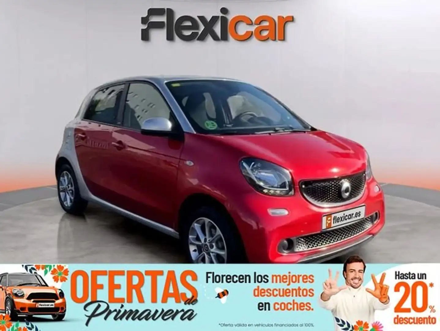 smart forFour 0.9 66kW (90CV) S/S PASSION Rojo - 1