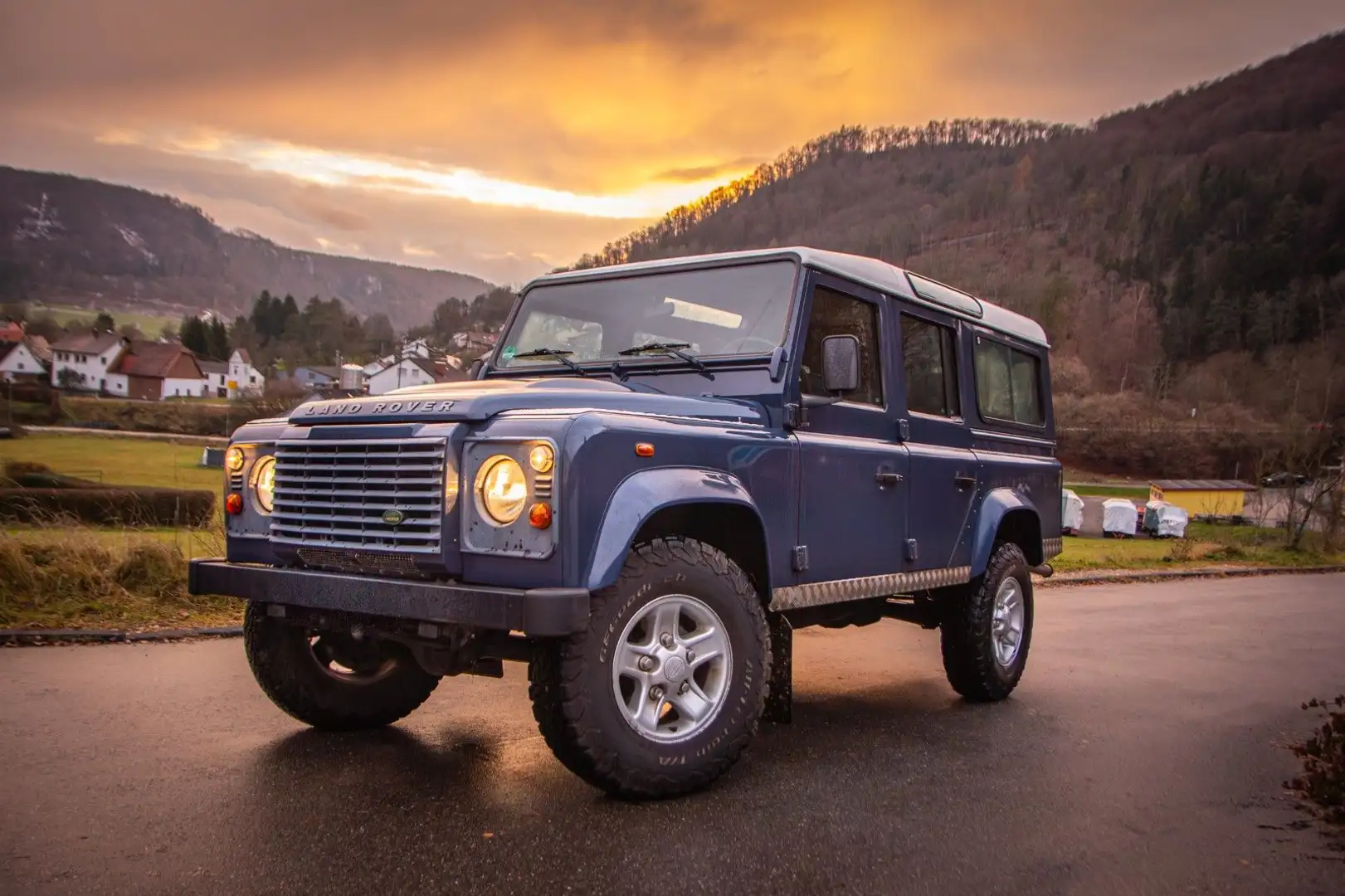 Land Rover Defender Azul - 1
