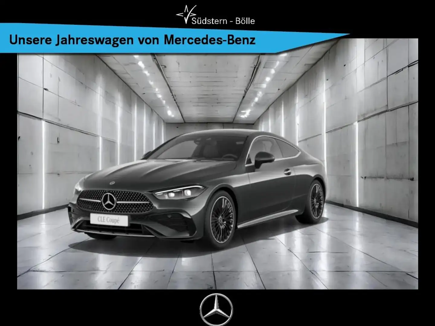 Mercedes-Benz CLE 450 4M Coupe +AMG+DISTRO+SHZ+MEMORY+AMBIENTE Gris - 1