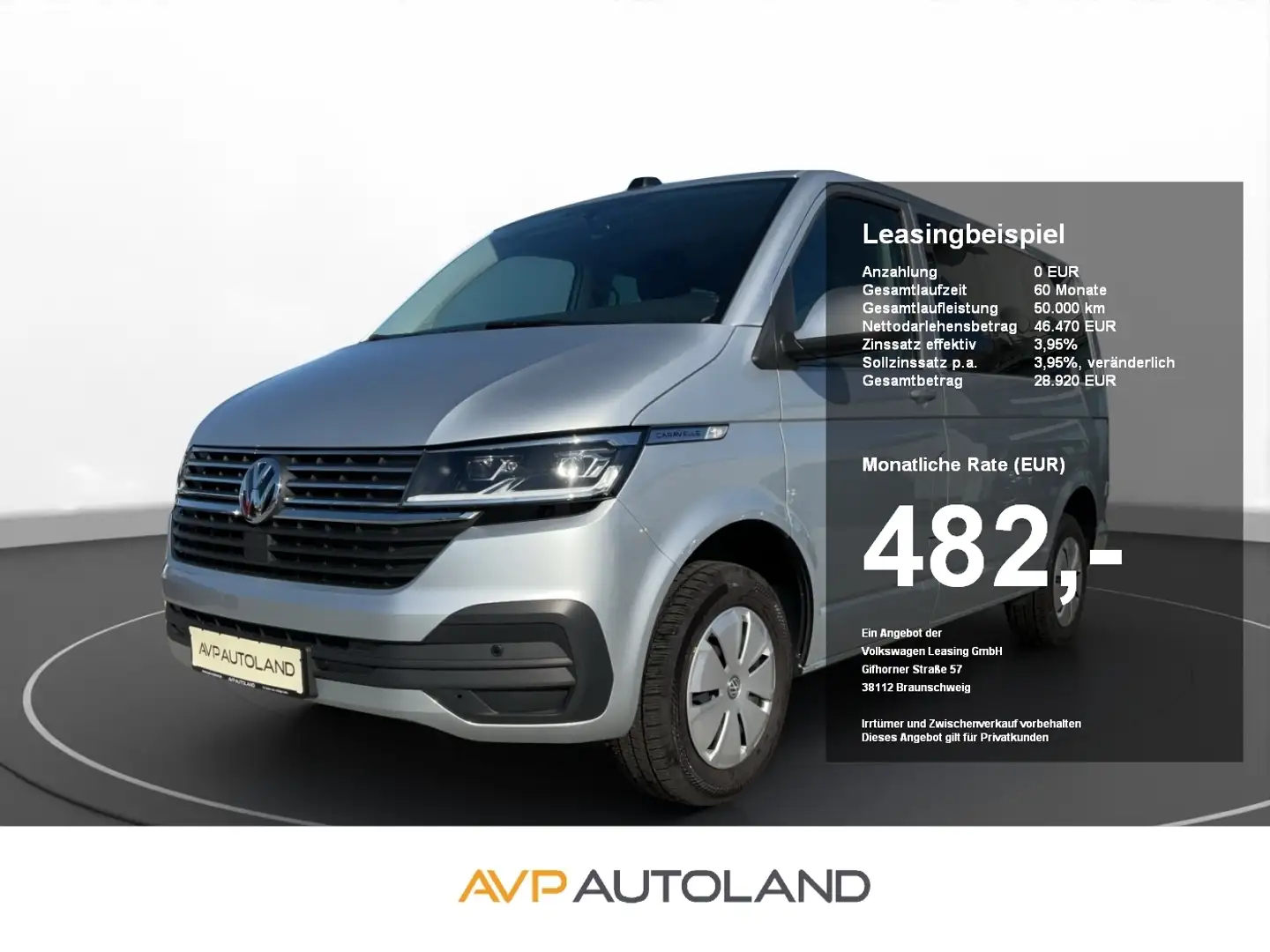 Volkswagen T6.1 Caravelle KR 2.0 TDI DSG COMFORTLINE | 8-S. Argent - 1