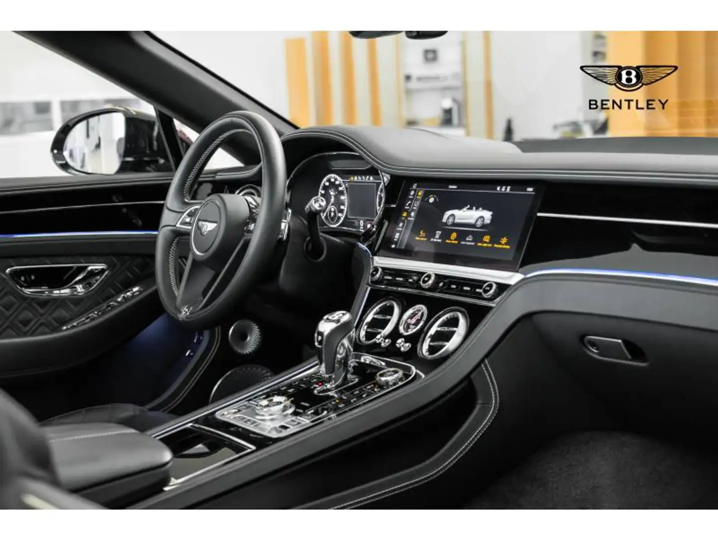 Bentley Continental GT GTC W12 6.0 635 ch BVA Noir - 2