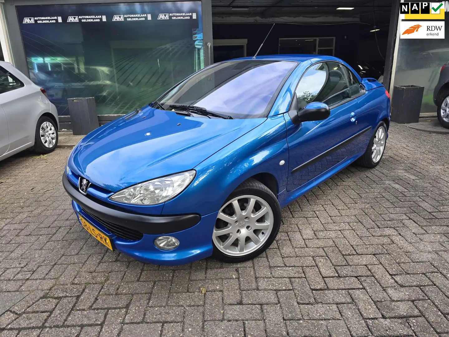 Peugeot 206 CC 2.0-16V | INRUILKOOPJE | AIRCO | ELEC RAMEN | A Blau - 1