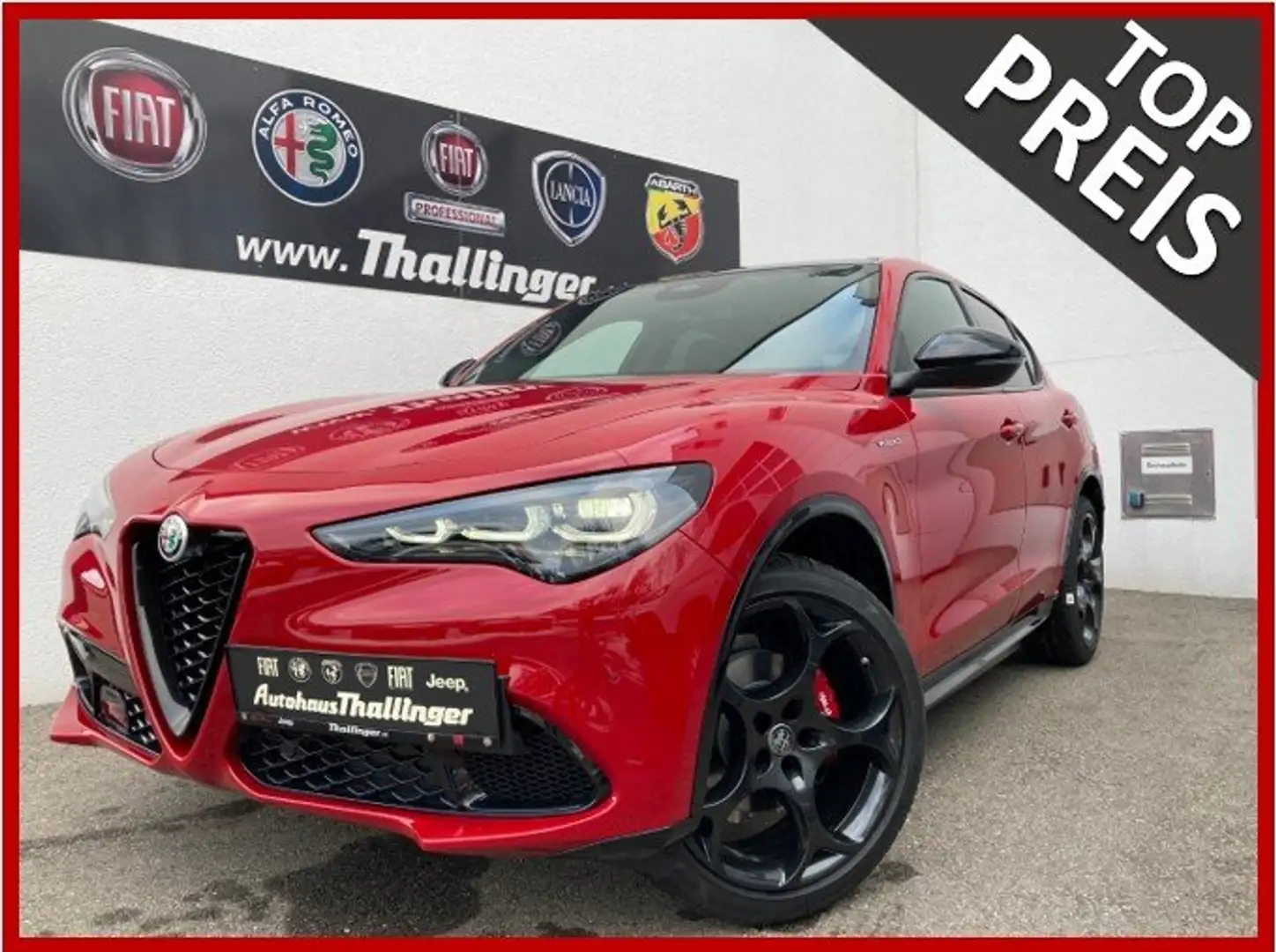 Alfa Romeo Stelvio Veloce 280 PS Rot - 1