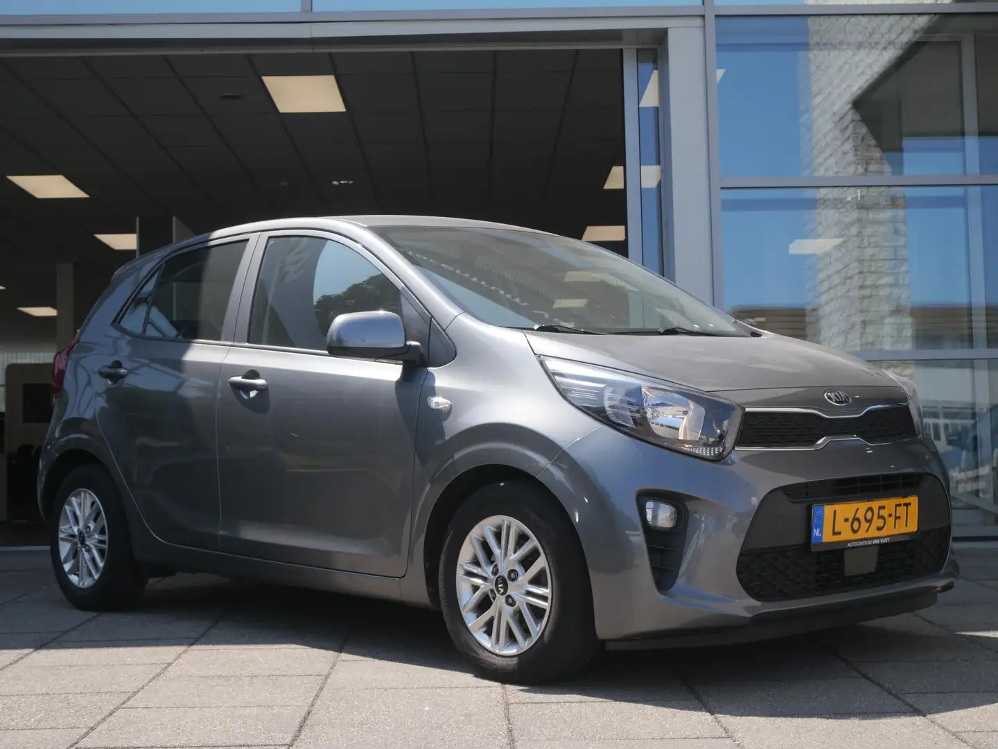 Kia Picanto 1.0 DPi DynamicLine | Airco | Cruise | Camera | Ca Grijs - 2