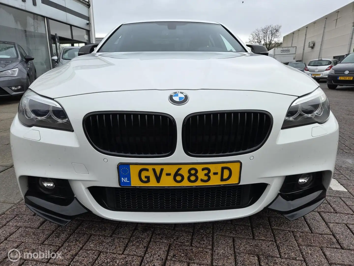BMW 528 5-serie 528i M Sport Ed. High Exec. Leder/Pano/NLA Blanc - 2