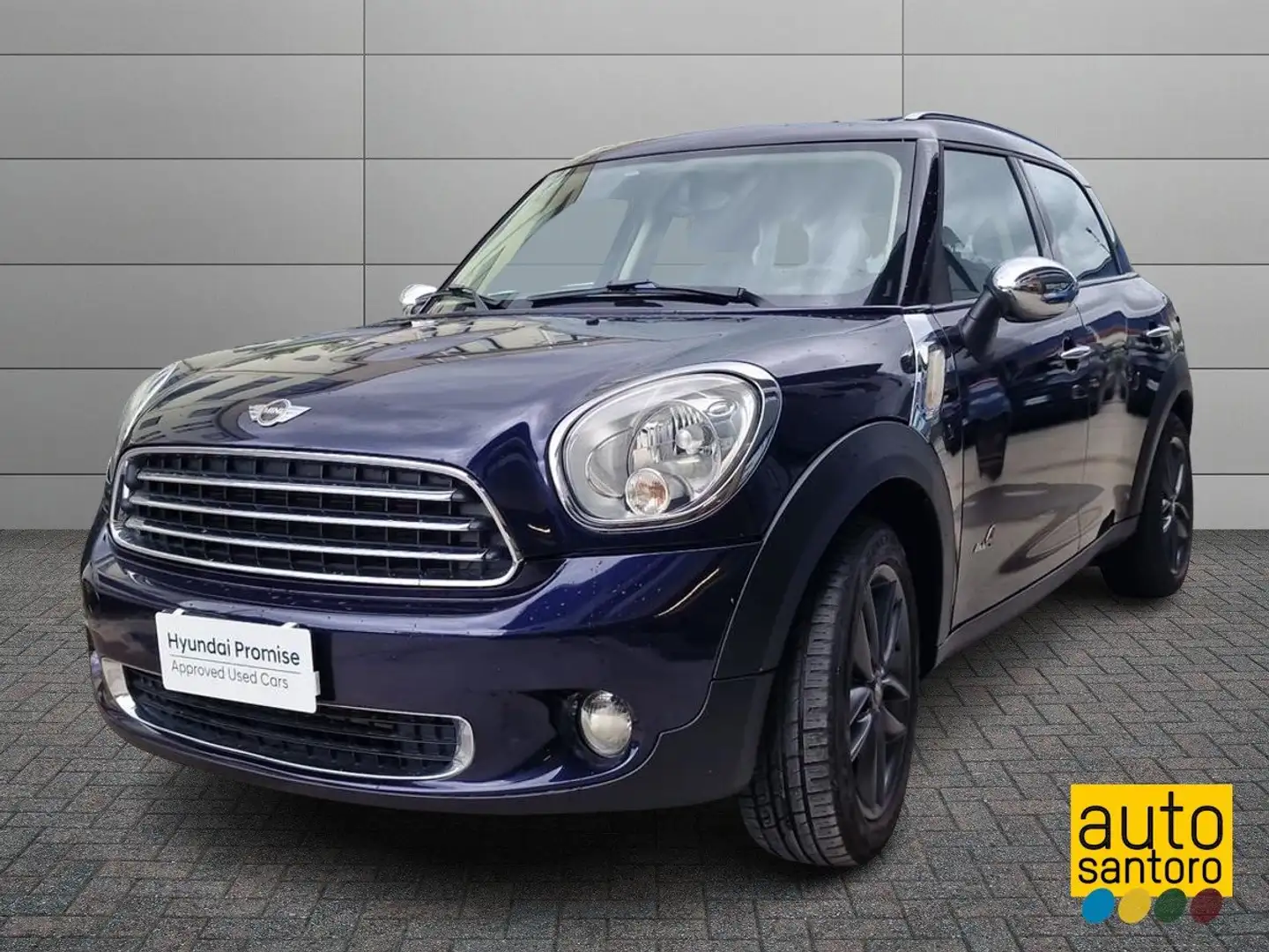 MINI Cooper D Countryman Mini Countryman 1.6 Cooper D all4 Bleu - 1