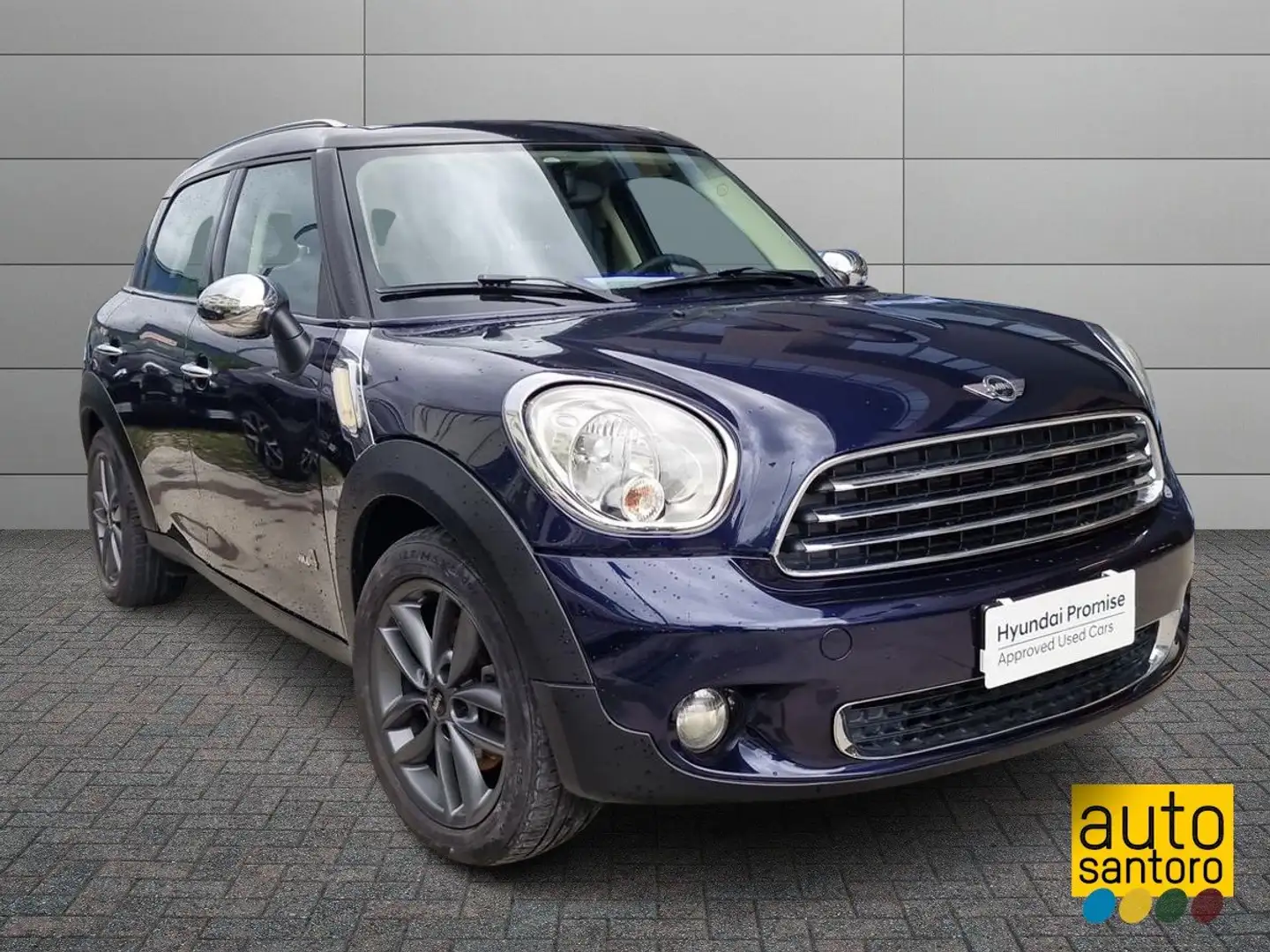 MINI Cooper D Countryman Mini Countryman 1.6 Cooper D all4 Bleu - 2