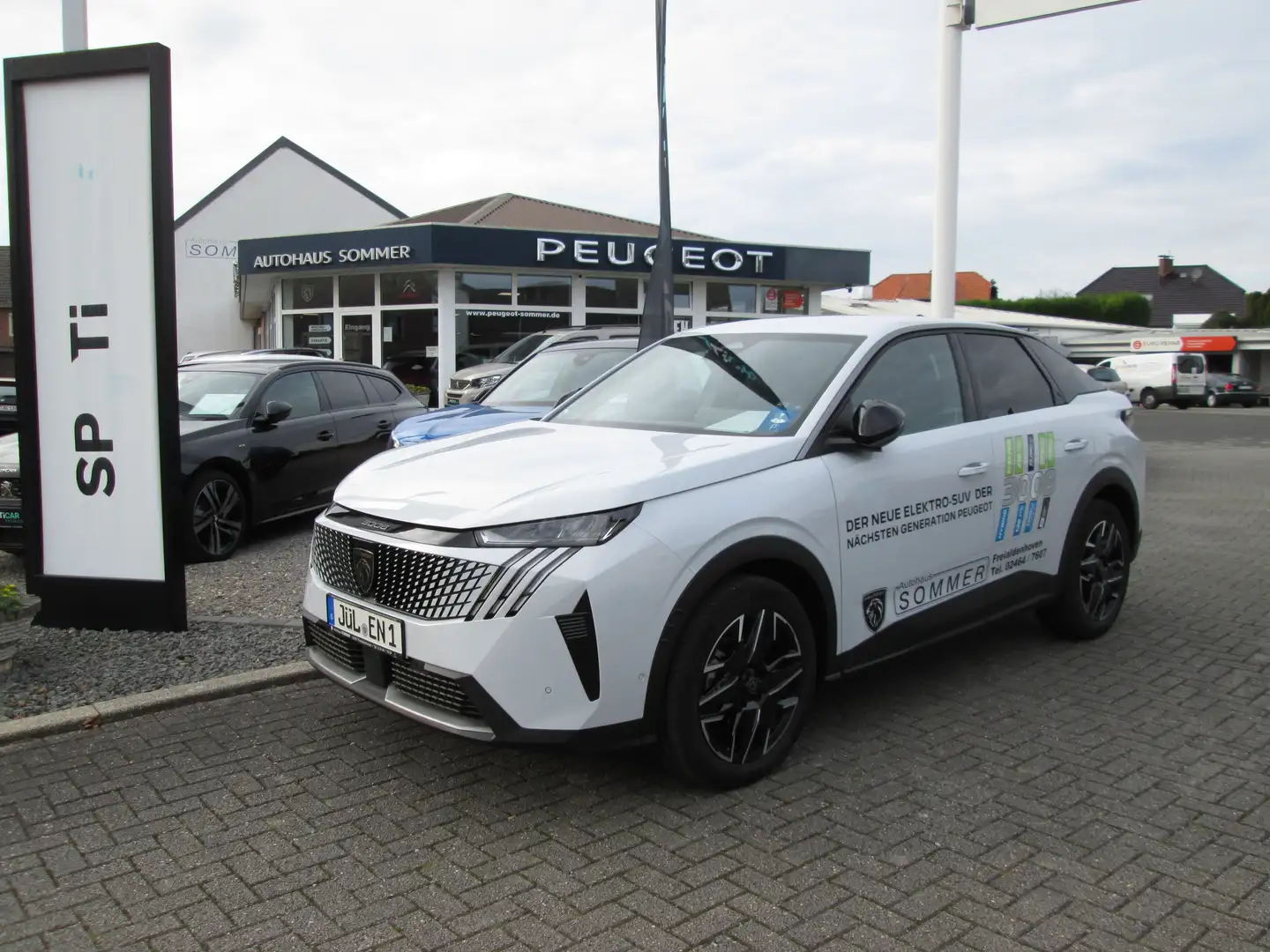 Peugeot 3008 Allure Hybrid 136 e-DSC6 Wit - 1