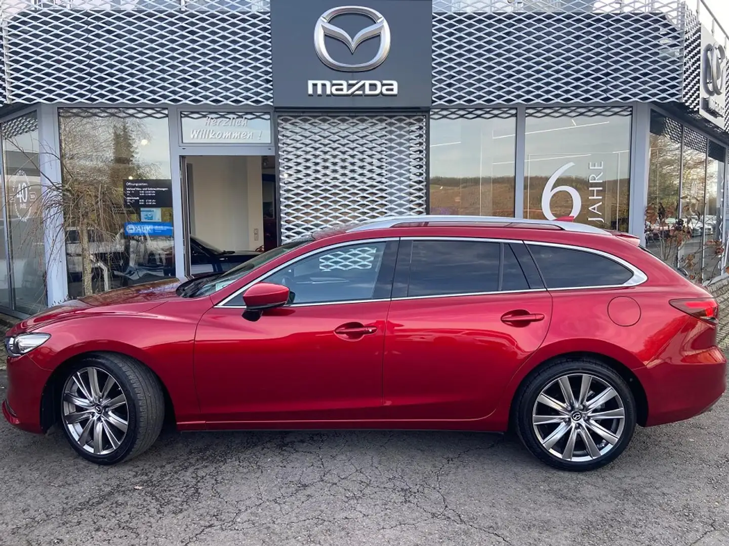 Mazda 6 Kombi Sports-Line inkl. AHK + WR + Leder Rouge - 2
