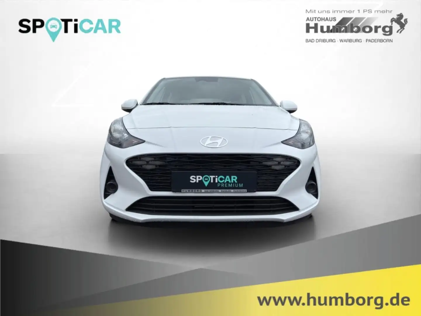 Hyundai i10 Trend Navi Apple CarPlay Android Auto Musikstreami Weiß - 2