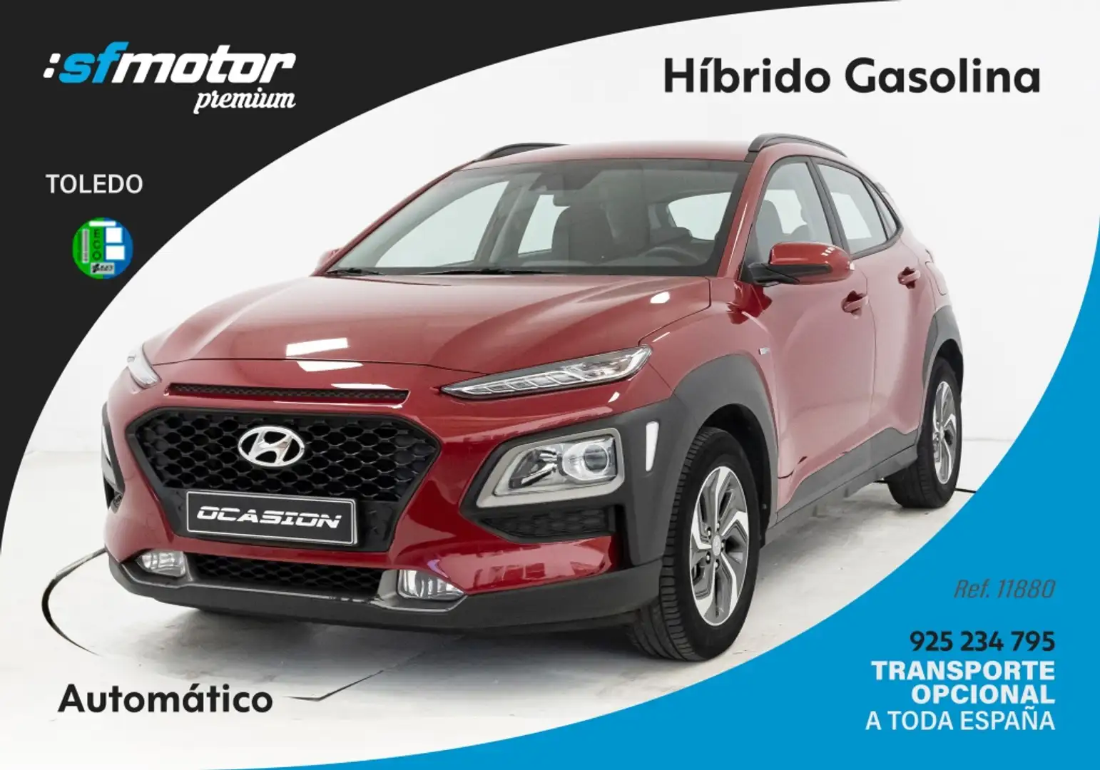 Hyundai KONA HEV 1.6 GDI DT Klass Фіолетовий - 1